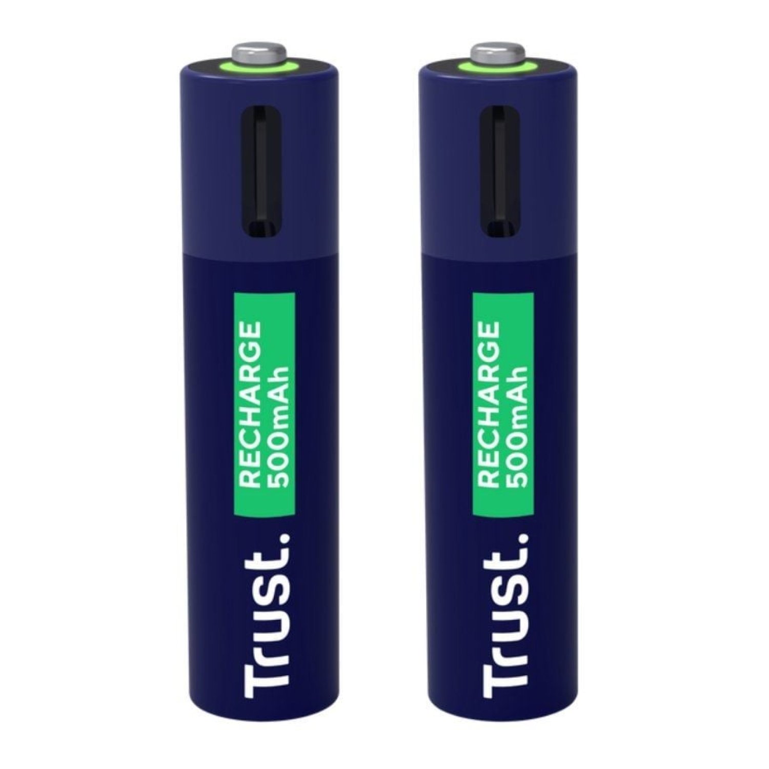 Pack de 2 Pilas AAA Trust 25585/ Recargables