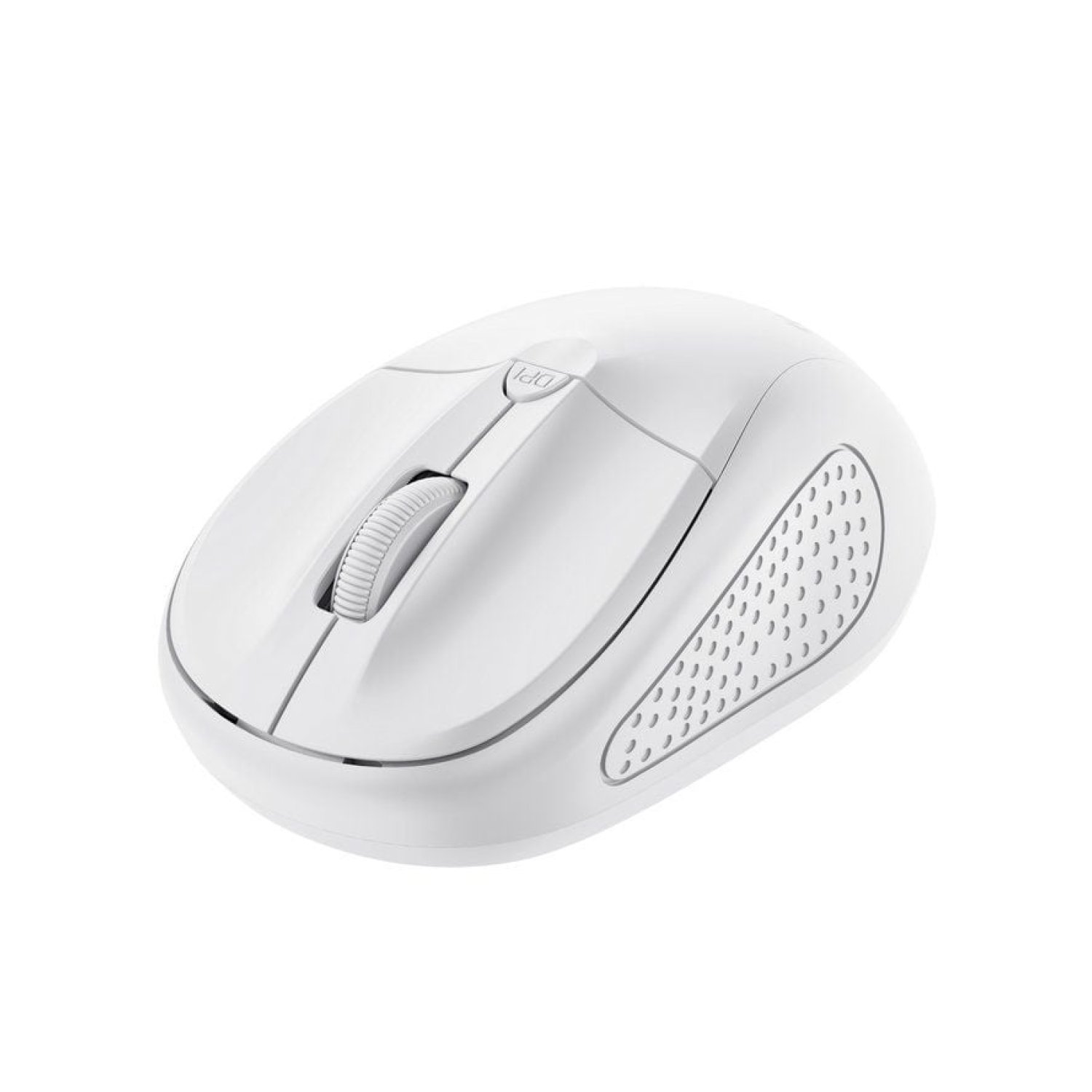 Trust Primo · Ratón Mini Inalámbrico · 1600 DPI · Blanco Mate