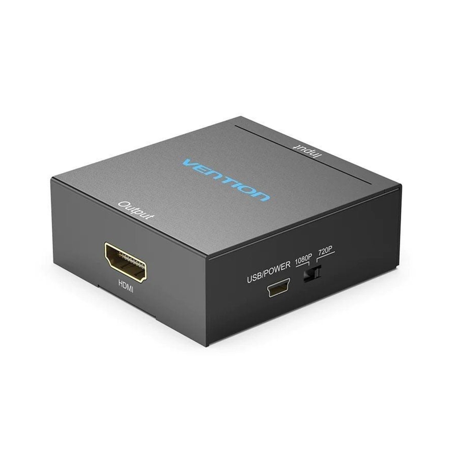 Vention · Convertidor RCA a HDMI · Conectores RCA/HDMI/MiniUSB