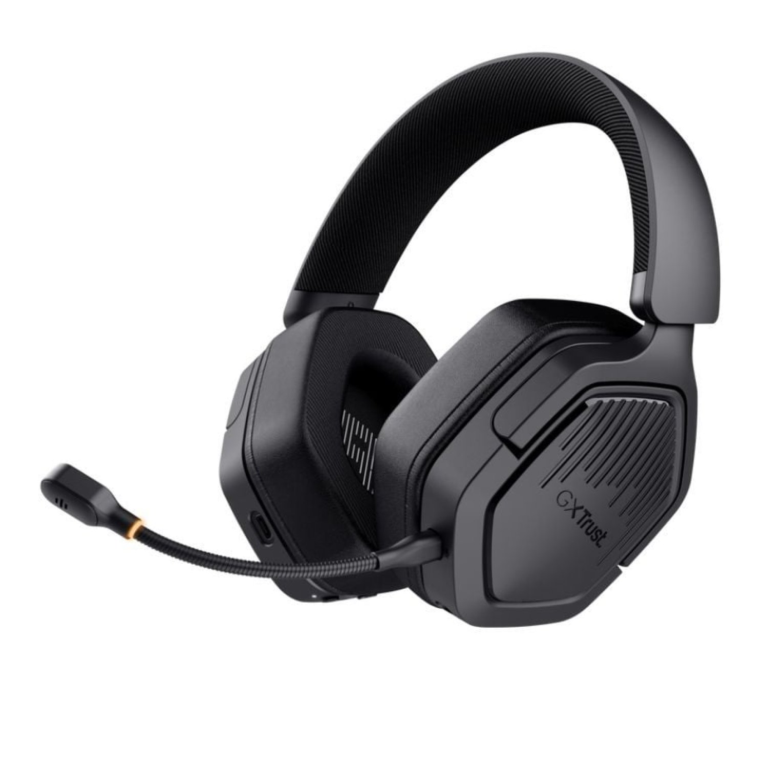 Trust Gaming GXT 493PS Carus · Auriculares Gaming Inalámbricos · Bluetooth · Micrófono · PS5 · Negros