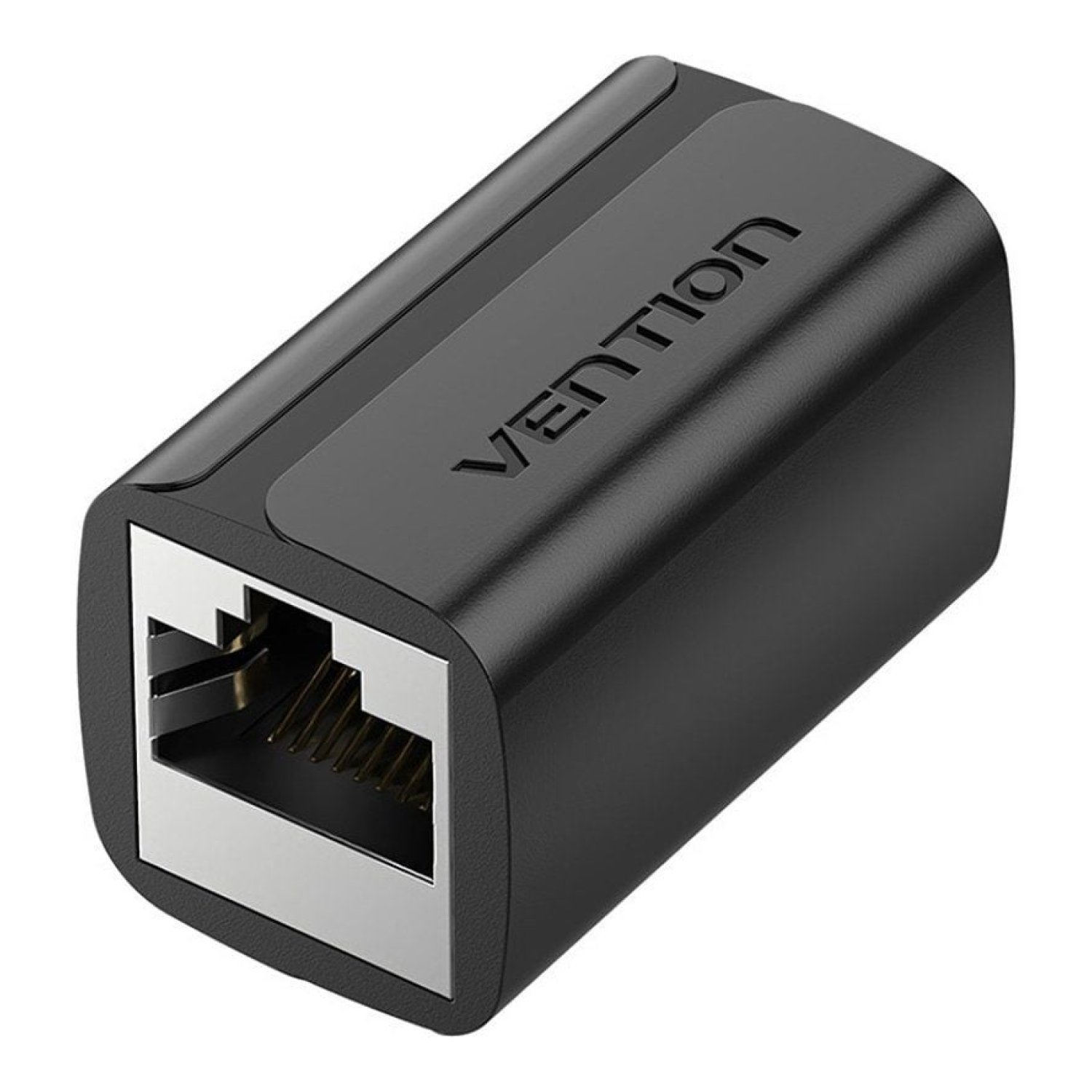 Vention · Adaptador RJ45 Cat.7 FTP · Hembra-Hembra · Negro