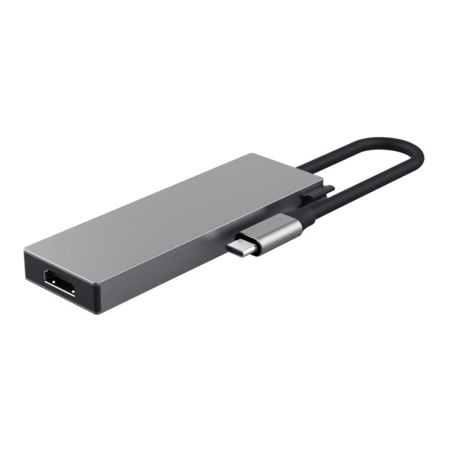 Trust Dalyx · Docking USB-C · HDMI 4K · 2 Puertos USB-C · Gris