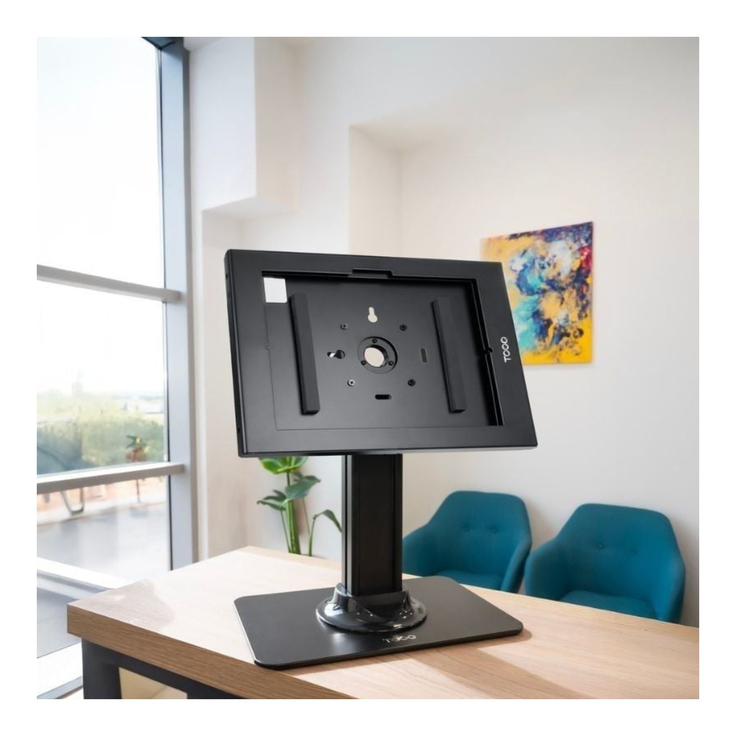 TooQ Marco Antirrobo Tablet · Negro · Sistema Seguridad