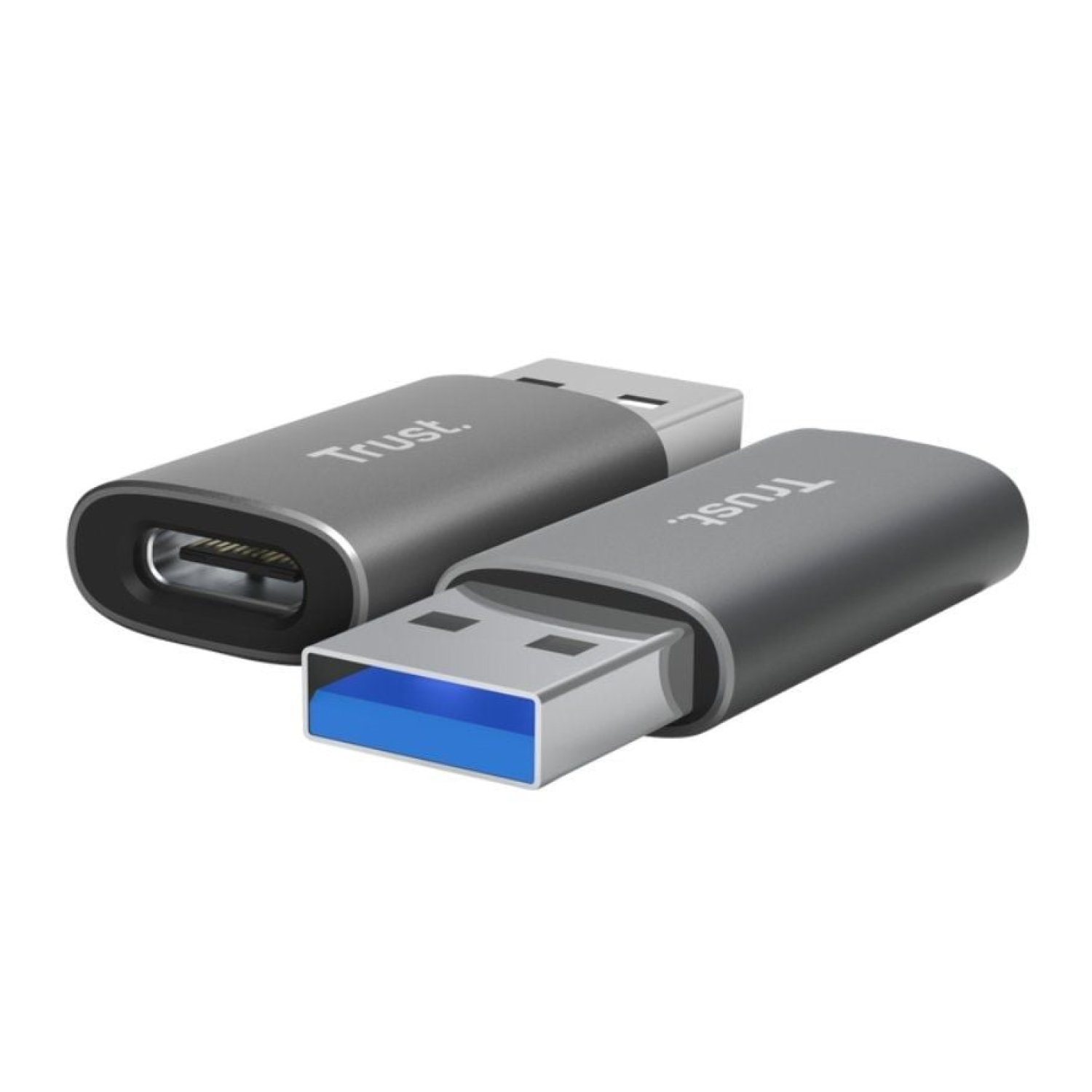 Trust Calyx · Adaptador USB 3.2 Gen2 · USB-C Hembra a USB-A Macho
