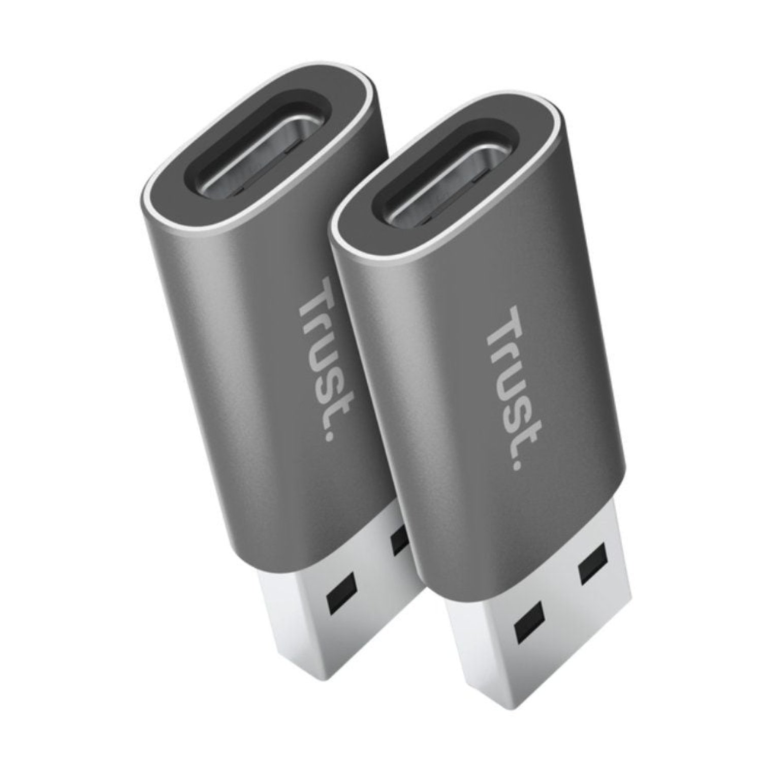 Trust Calyx · Adaptador USB 3.2 Gen2 · USB-C Hembra a USB-A Macho