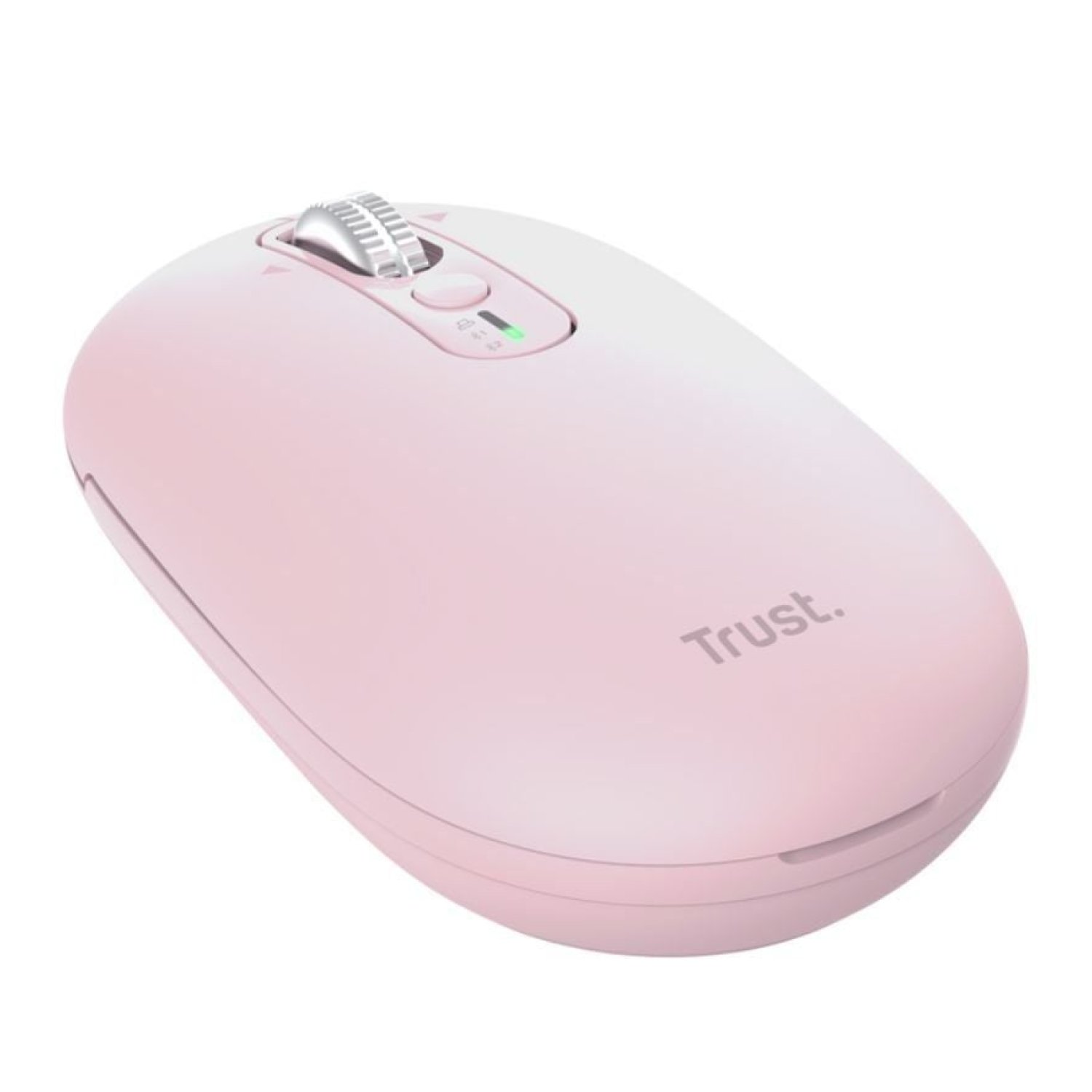 Trust Seron · Ratón Inalámbrico · 3200 DPI · Batería Recargable · Rosa
