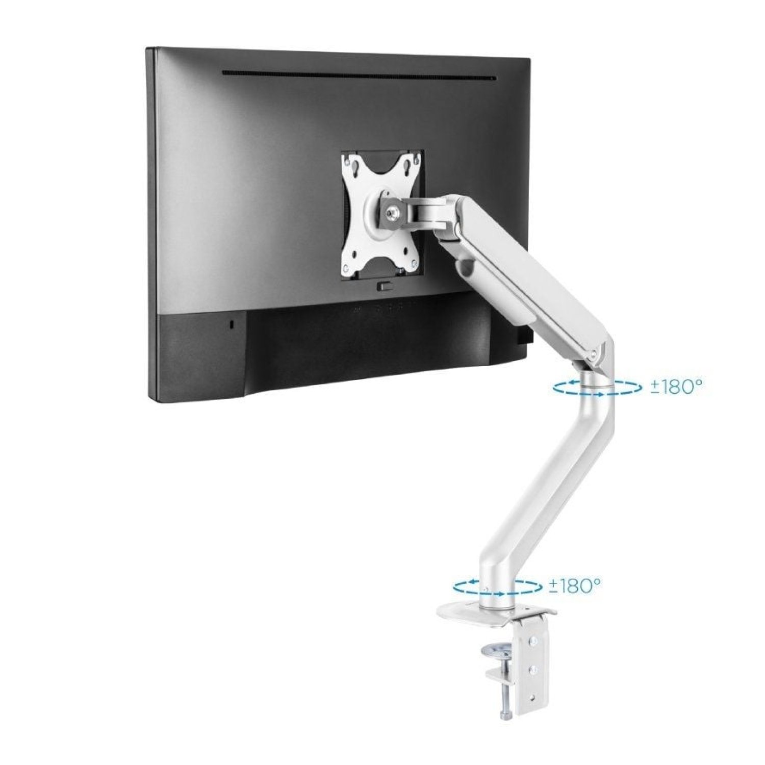 TooQ DB4032TNR · Soporte Monitor · Giratorio e Inclinable · Hasta 9kg