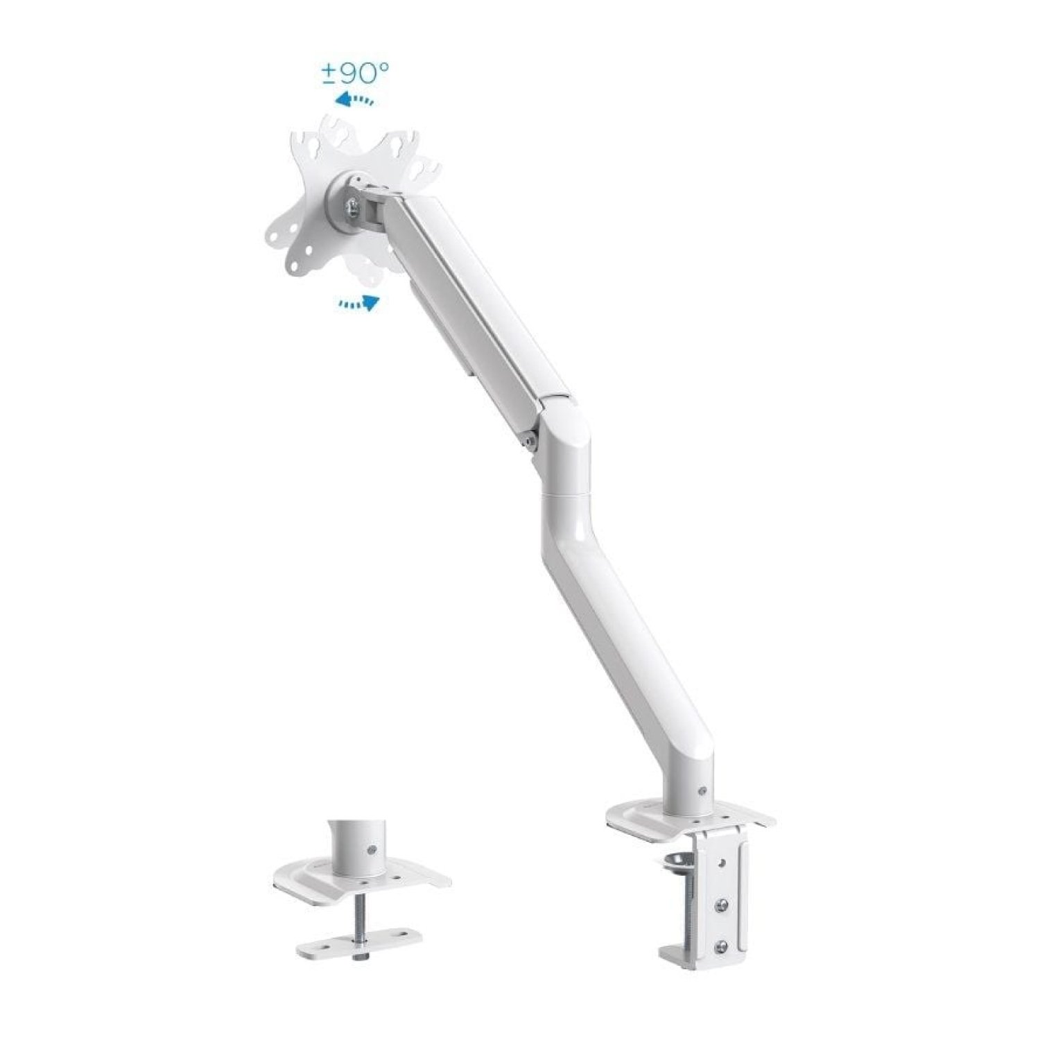 TooQ DB4032TNR · Soporte Monitor · Giratorio e Inclinable · Hasta 9kg