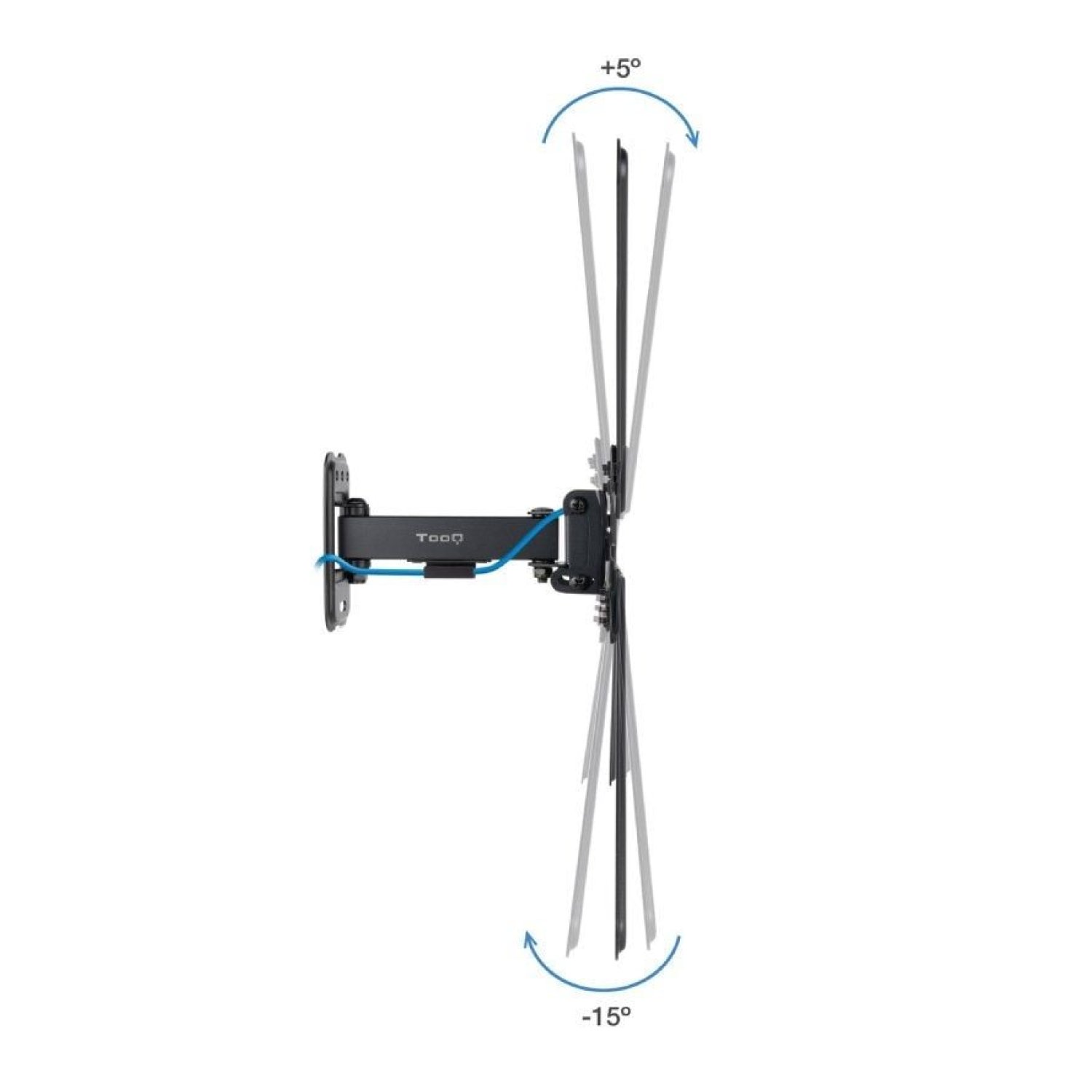 TOOQ · Soporte de Pared TV · 13-55" · Extensible · Giratorio · Inclinable · 25kg