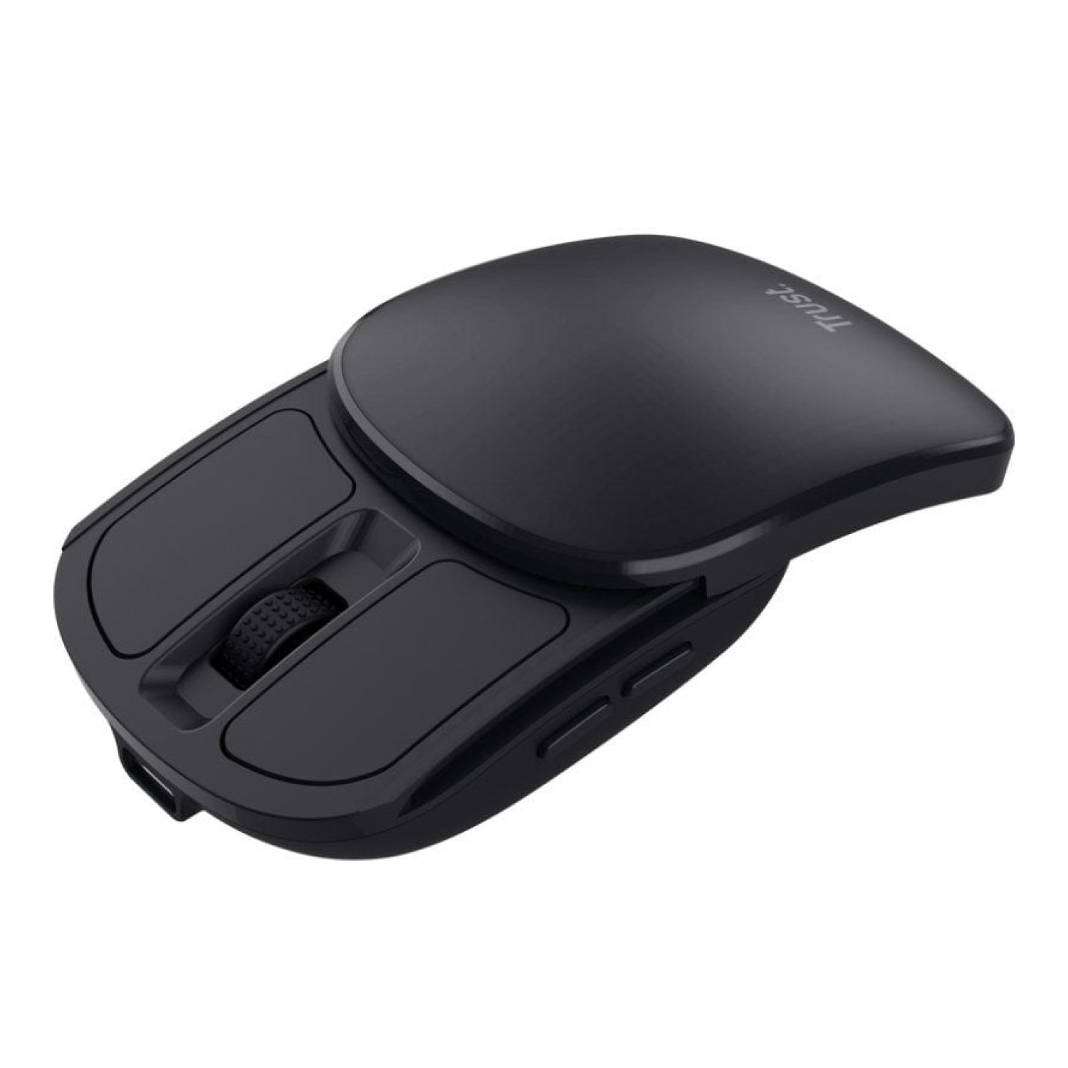 Trust Zylo · Ratón Inalámbrico Plegable · 2400 DPI