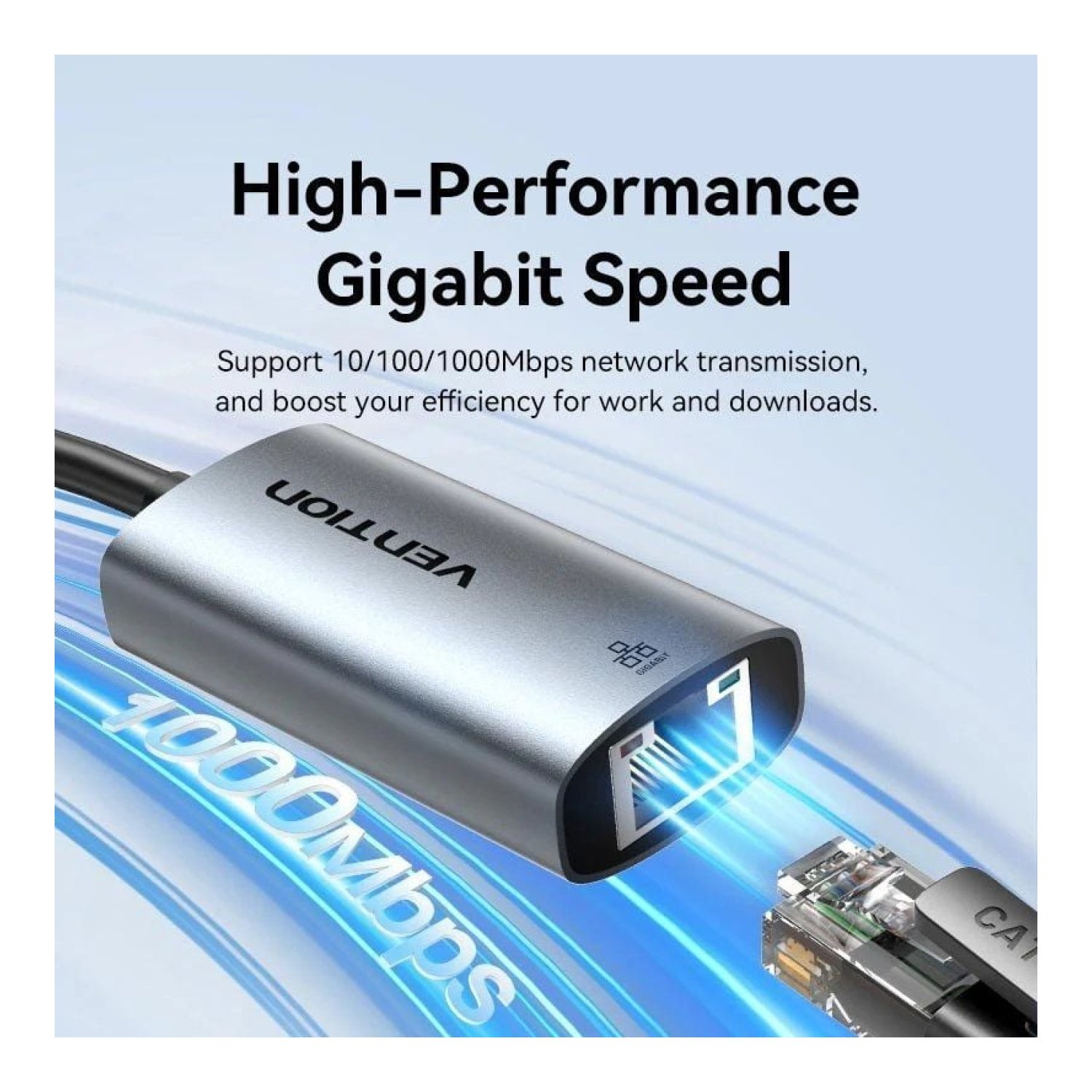 Vention · Adaptador USB-RJ45 · 1000Mbps