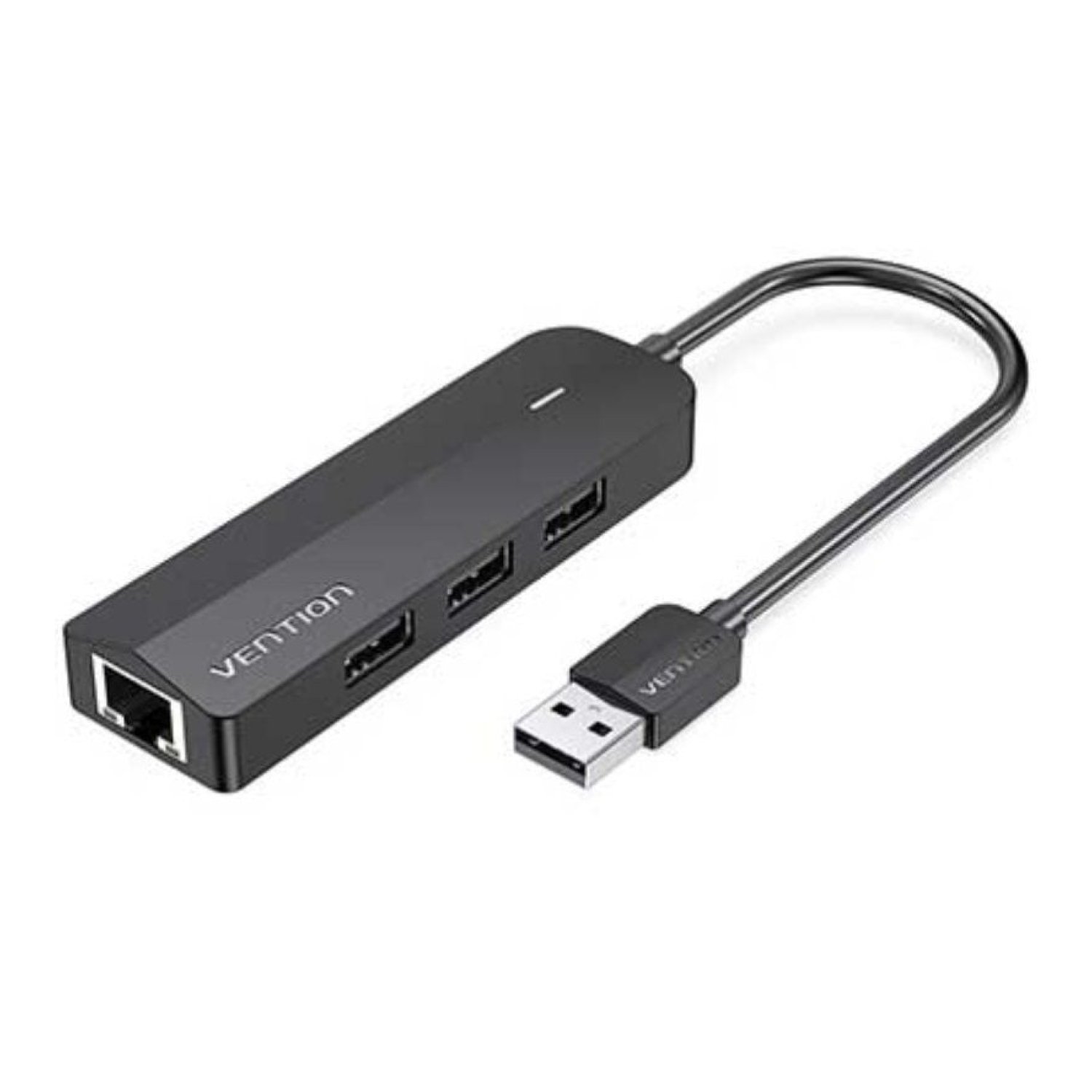 Vention Hub USB 2.0 · 3xUSB · 1xMicro USB PD · 1xRJ45