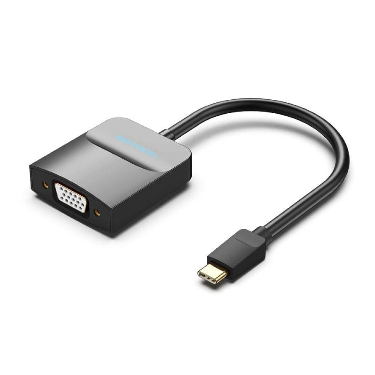 Vention · Adaptador USB-C a VGA · Tipo-C Macho · VGA Hembra