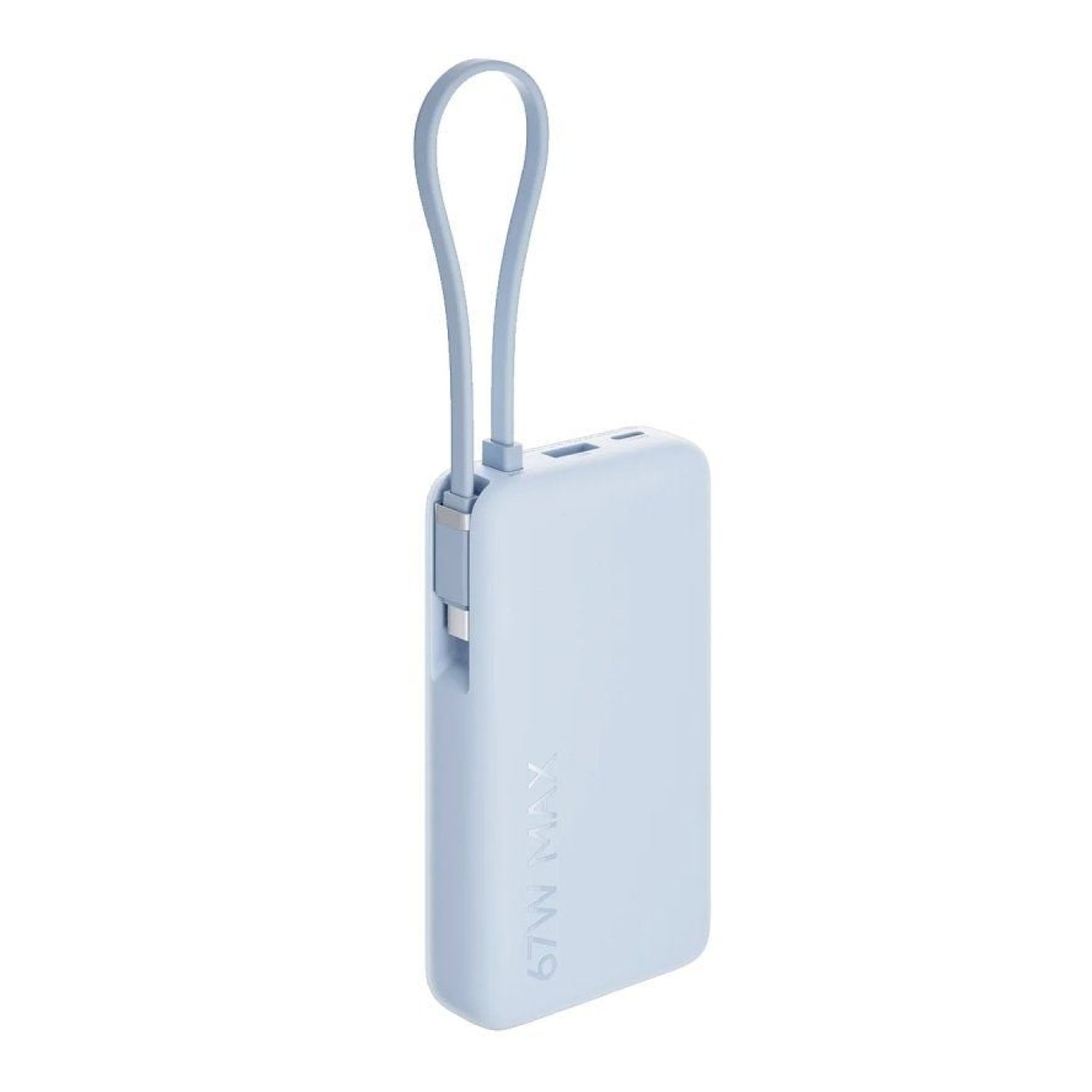 Xiaomi Power Bank 10000mAh · 67W · Cable USB-C Integrado · Azul