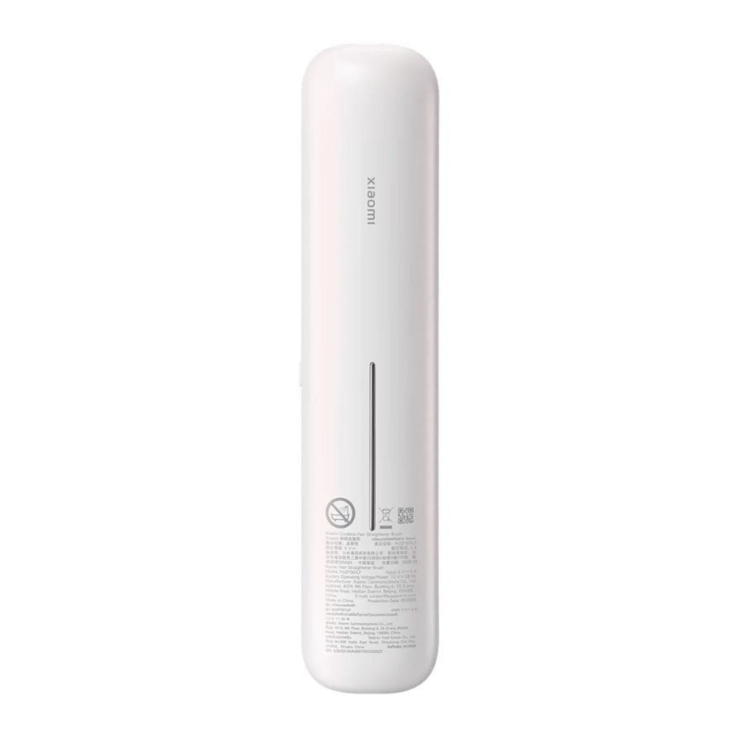Xiaomi Cordless Hair Straightener Brush · Alisador Inalámbrico · Blanco
