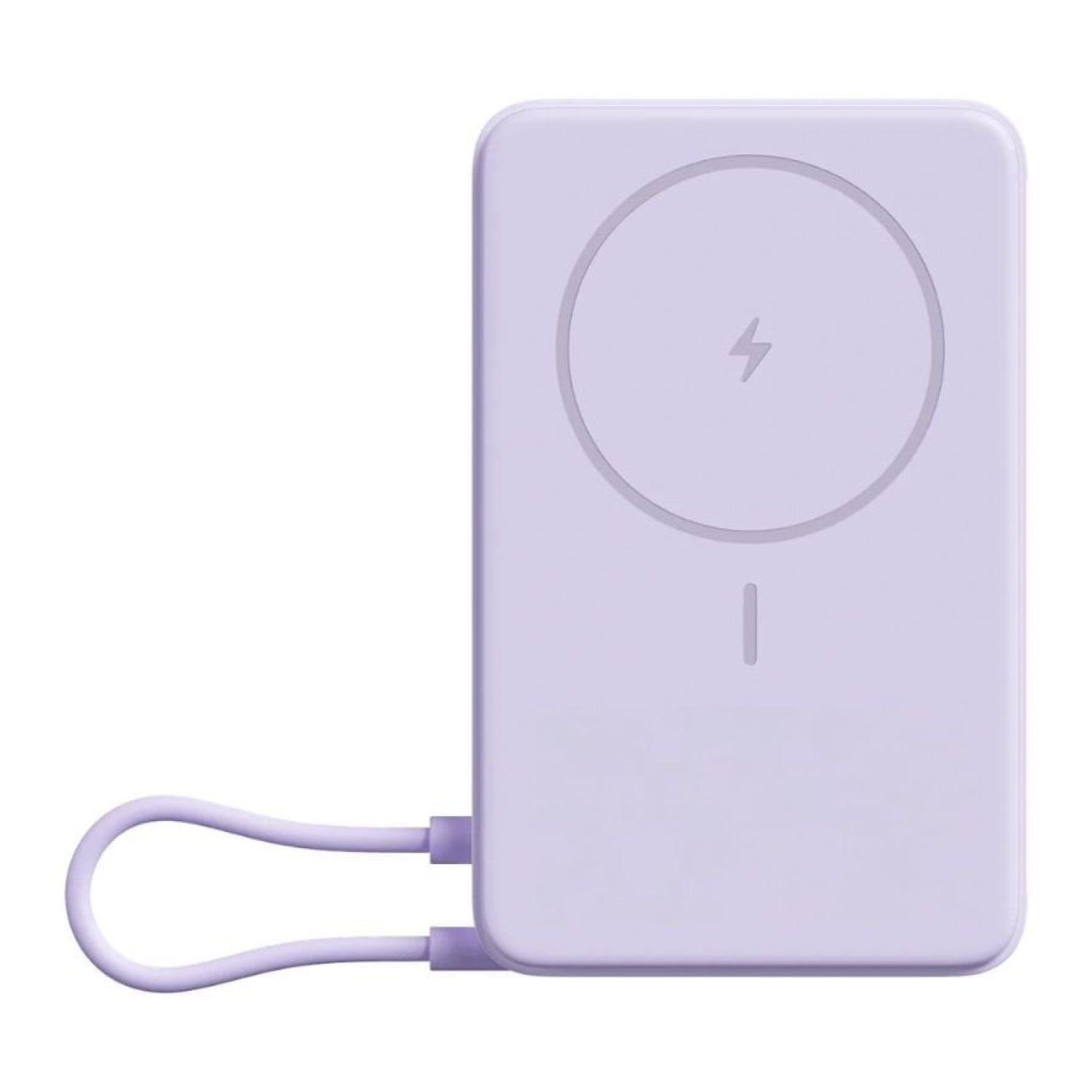 Xiaomi Magnetic Power Bank · 10000mAh · Carga Inalámbrica · Púrpura
