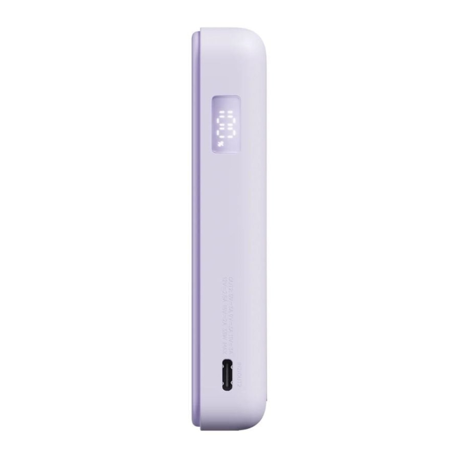 Xiaomi Magnetic Power Bank · 10000mAh · Carga Inalámbrica · Púrpura