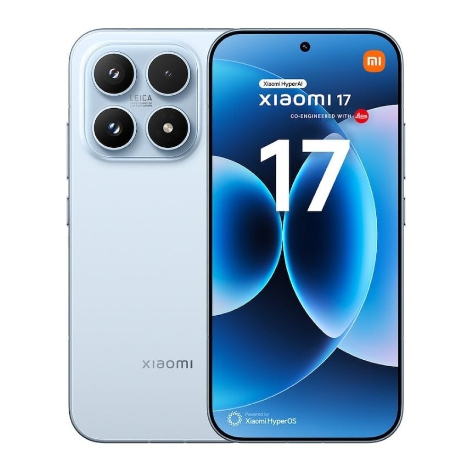 Xiaomi 17 · 6,3" · 12GB RAM · 512GB · 5G · Azul