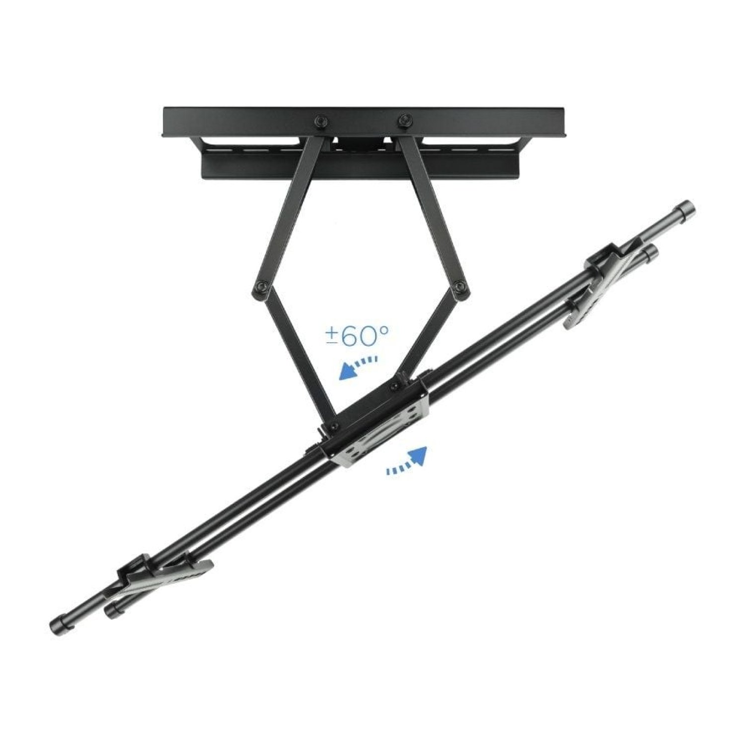 TooQ LP3790TN-B · Soporte Pared Giratorio/Inclinable · 43-90" · Hasta 75kg