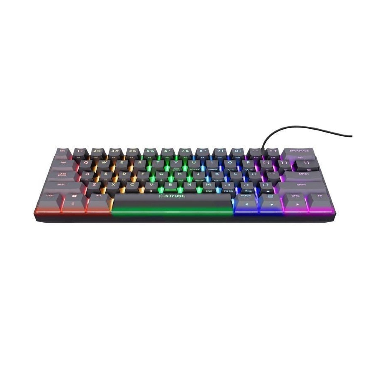 Trust Gaming GXT 867 Acira · Teclado Mecánico Gaming · RGB · Teclas Mecánicas
