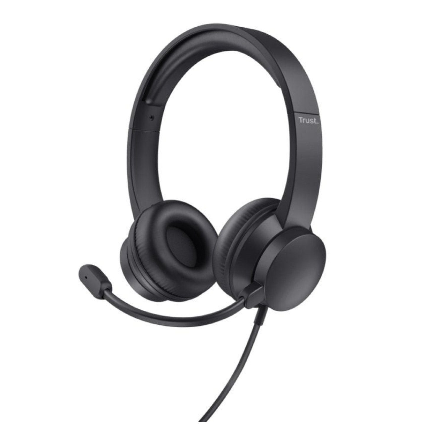 Trust HS-201 · Auriculares con Micrófono · USB · Negros