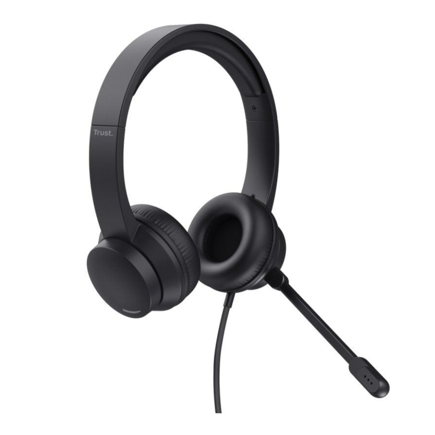 Trust HS-201 · Auriculares con Micrófono · USB · Negros