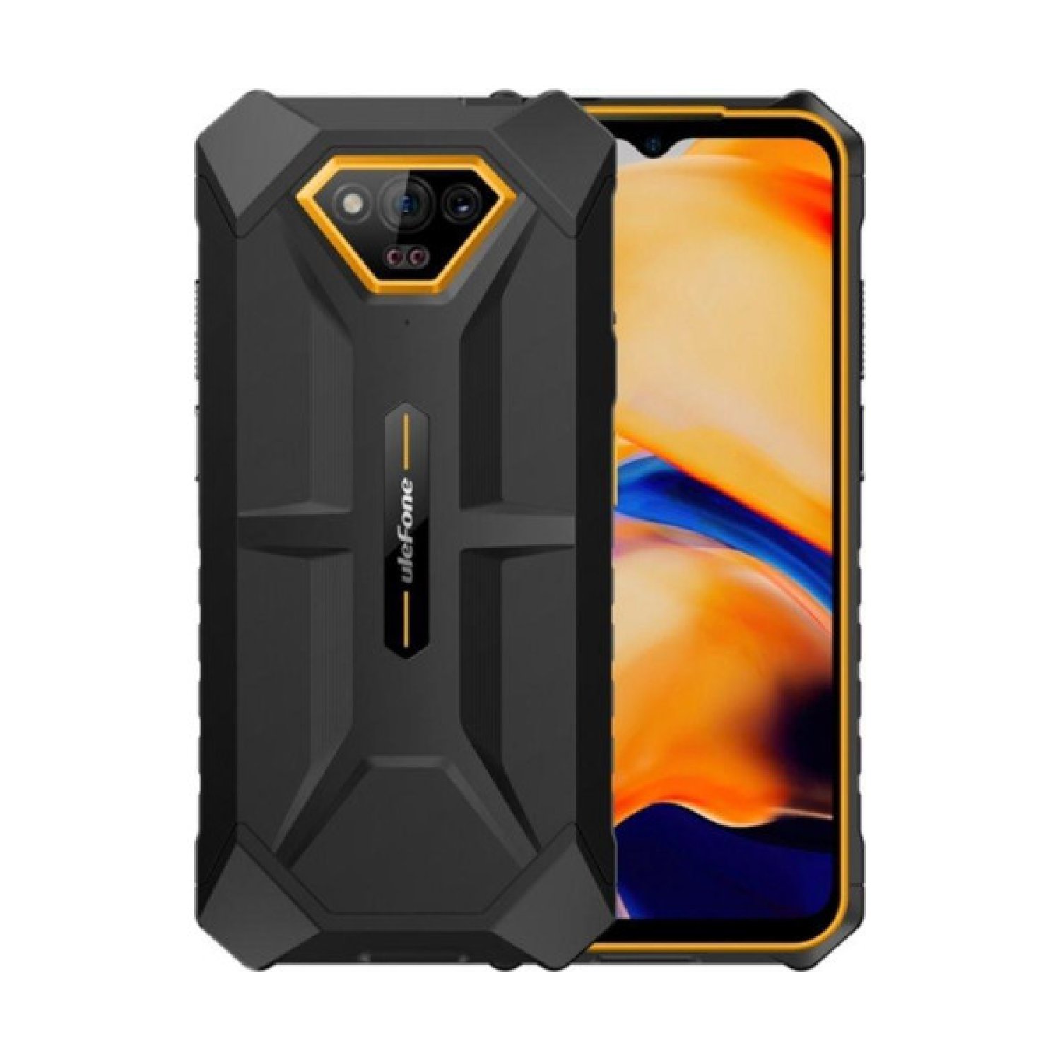 Ulefone Armor X13 · Smartphone Rugerizado · 6,52" · 6GB RAM · 64GB · Negro/Naranja