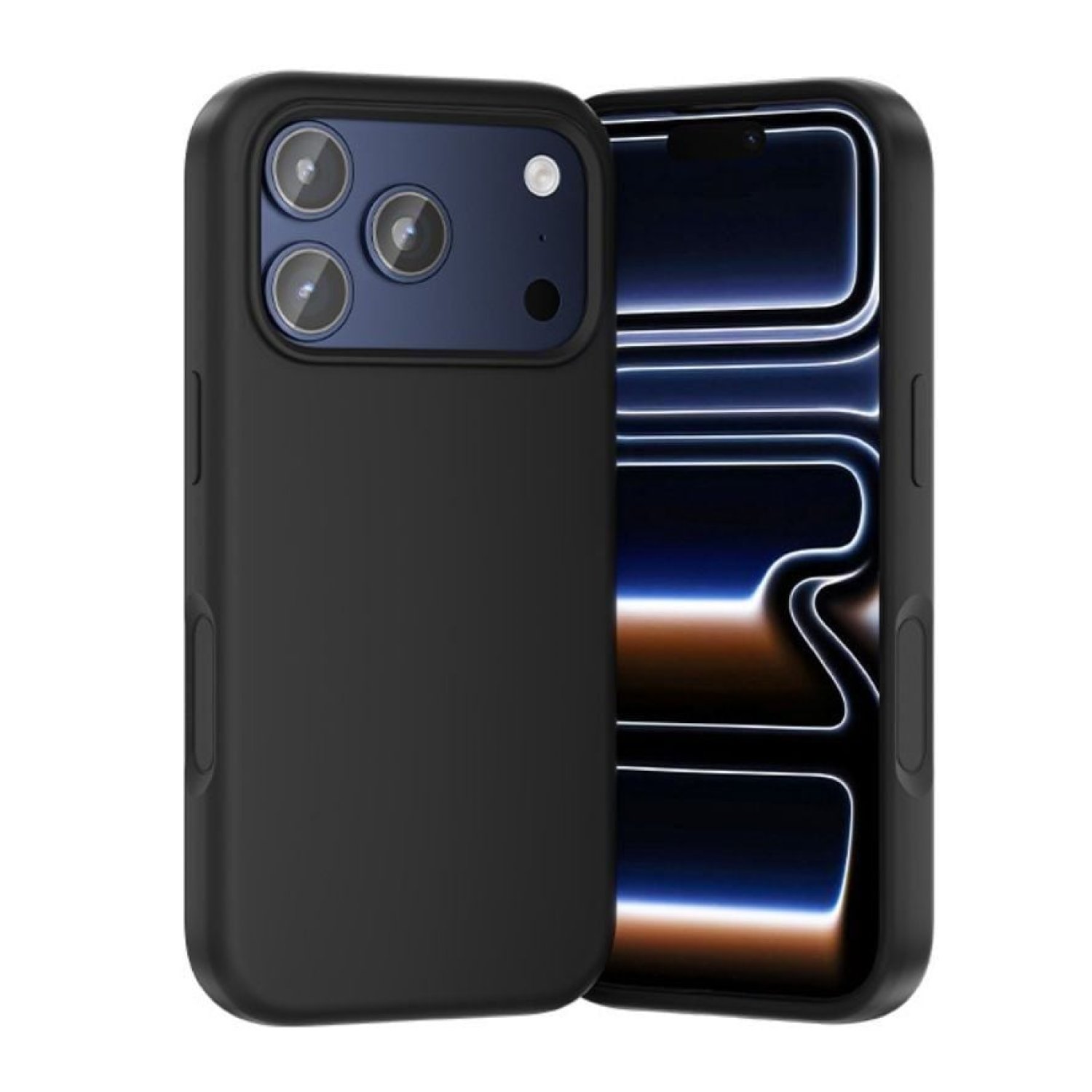Vention Funda Silicona MagSafe · iPhone 17 Pro · Negra