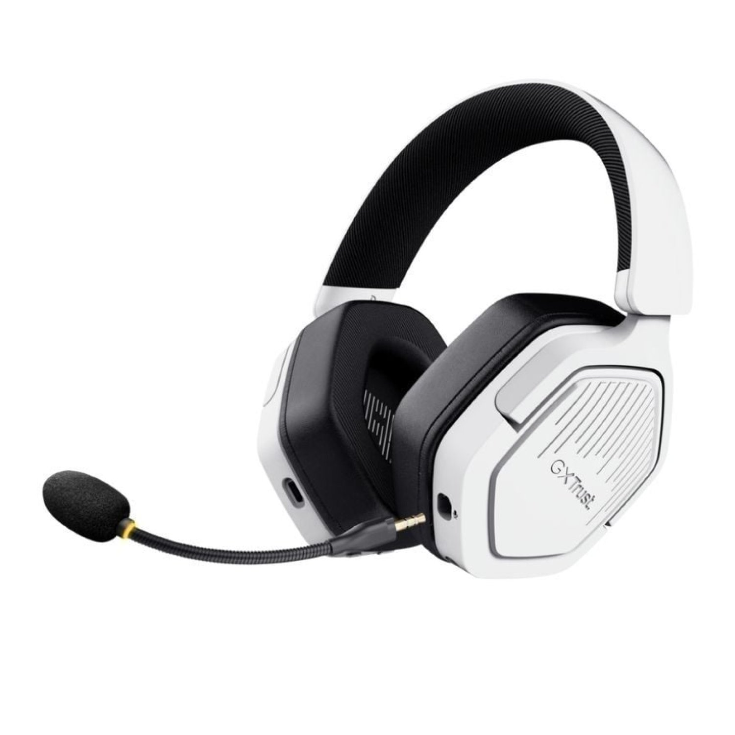 Trust Gaming GXT 493 Carus · Auriculares Gaming Inalámbricos · Bluetooth · Jack 3.5 · PS5 · Blancos