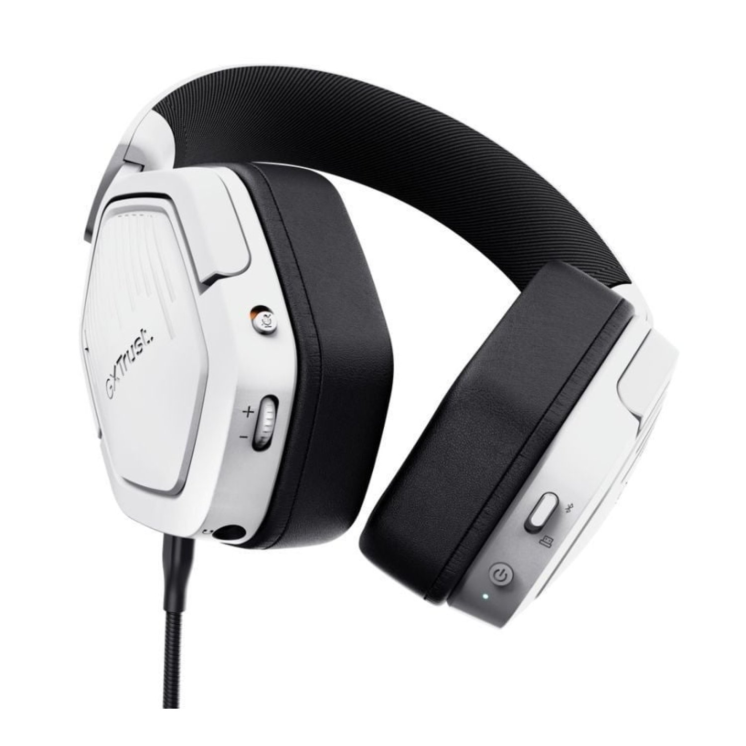 Trust Gaming GXT 493 Carus · Auriculares Gaming Inalámbricos · Bluetooth · Jack 3.5 · PS5 · Blancos