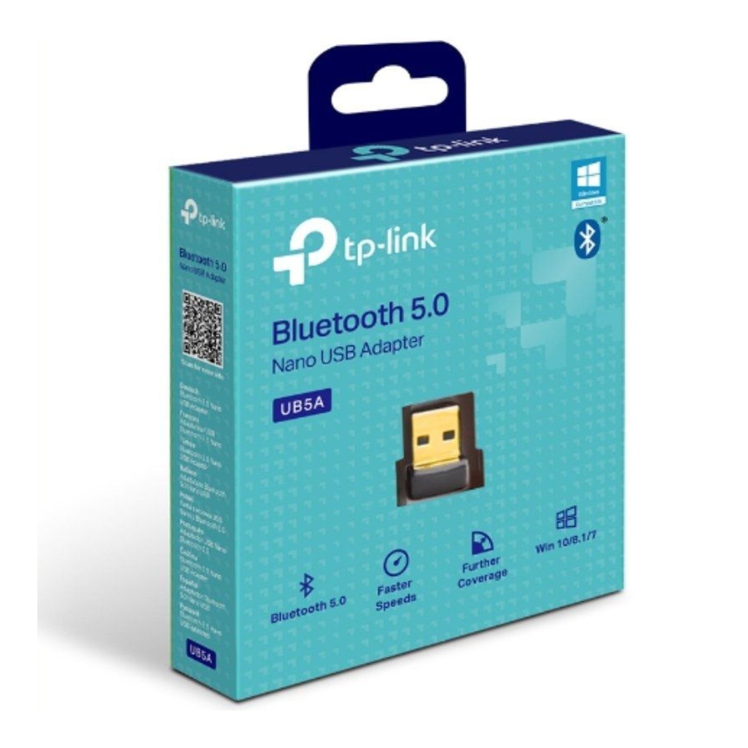 TP-Link UB5A · Adaptador Nano USB Bluetooth · USB-A 4.0