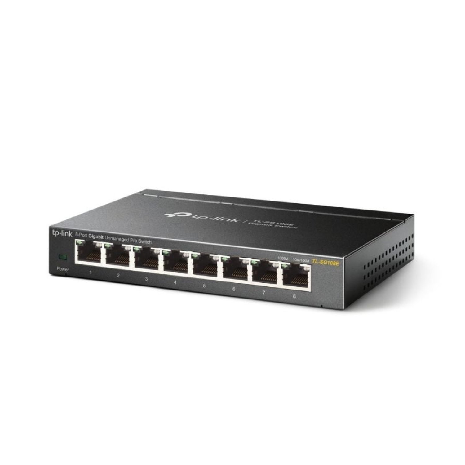 TP-Link Easy Smart TL-SG108E · 8 Puertos Gigabit · 10/100/1000 Mbps