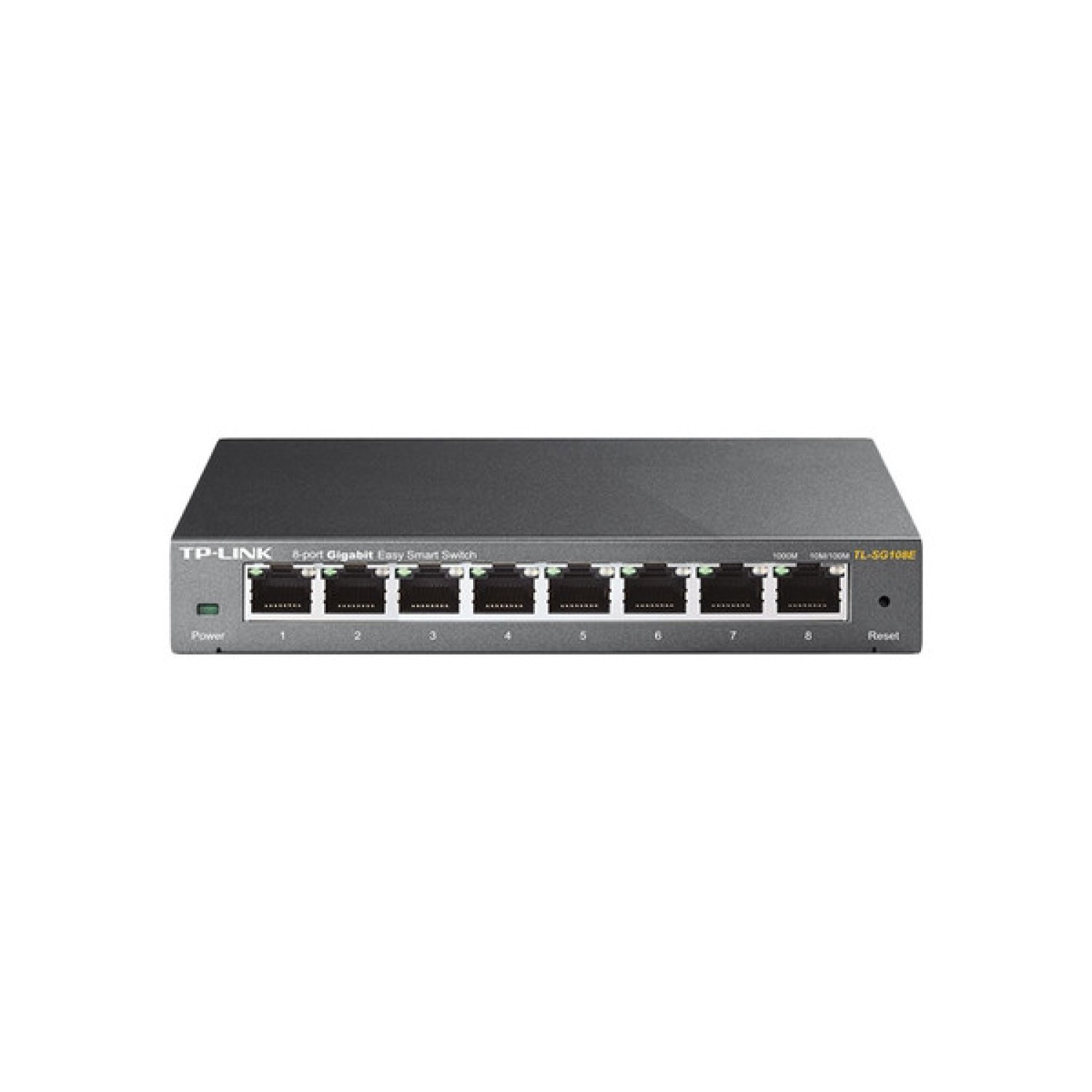 TP-Link Easy Smart TL-SG108E · 8 Puertos Gigabit · 10/100/1000 Mbps