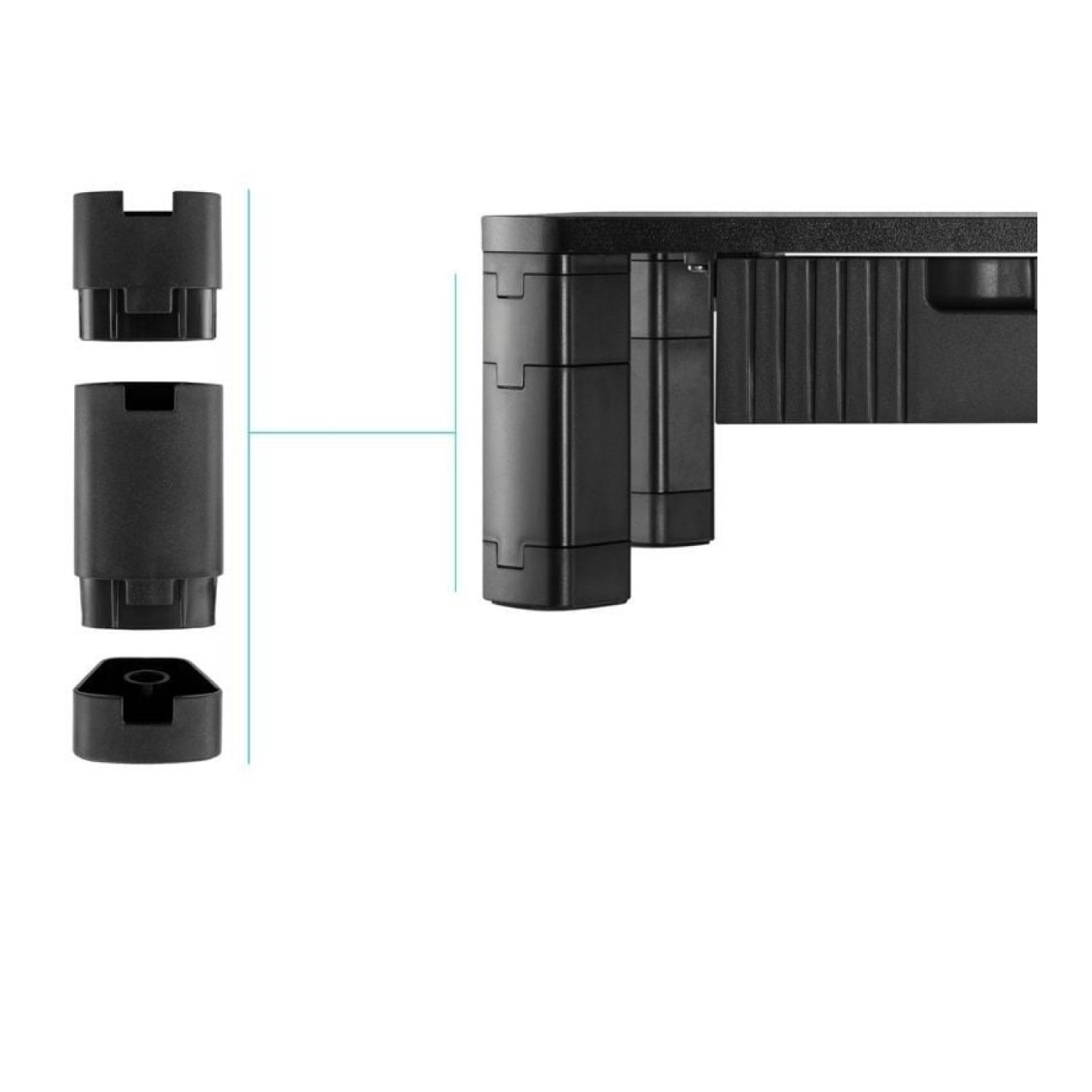 Soporte para Monitor TooQ TQMMPD02/ hasta 20kg