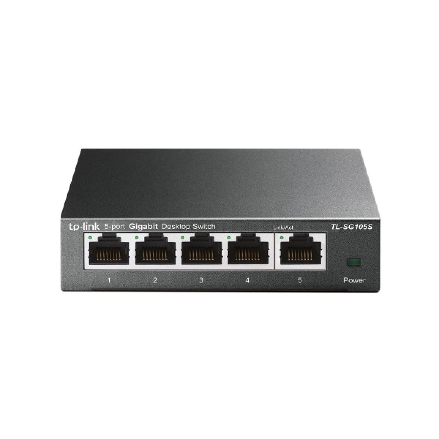 TP-Link TL-SG105S · Switch 5 Puertos · Gigabit 10/100/1000 Mbps · RJ-45