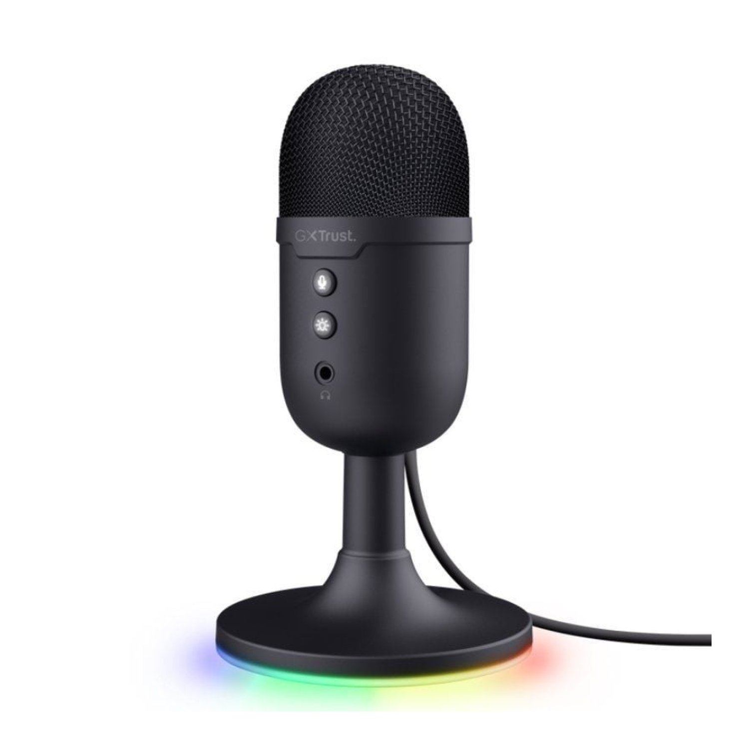 Trust Gaming GXT 234 Yunix · Micrófono Gaming · USB · Negro