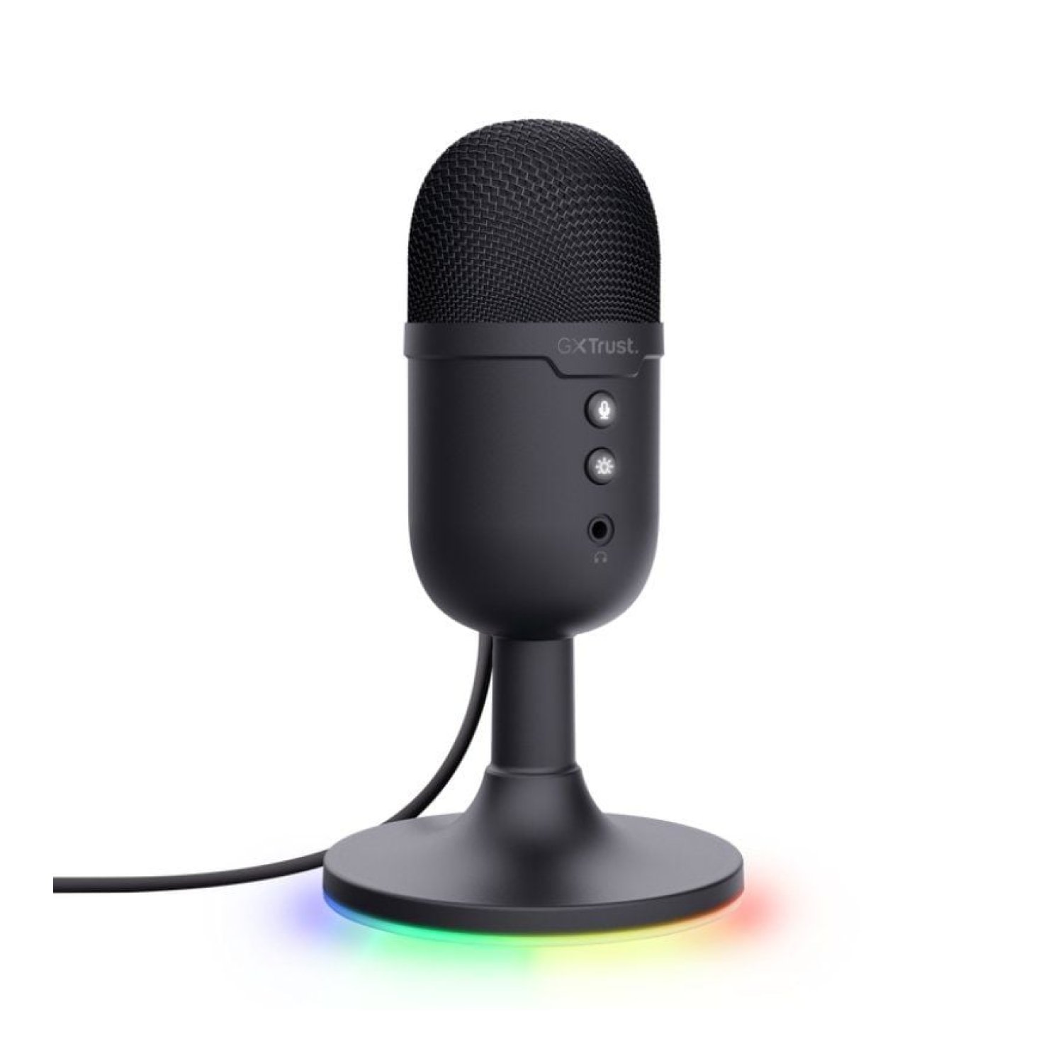 Trust Gaming GXT 234 Yunix · Micrófono Gaming · USB · Negro