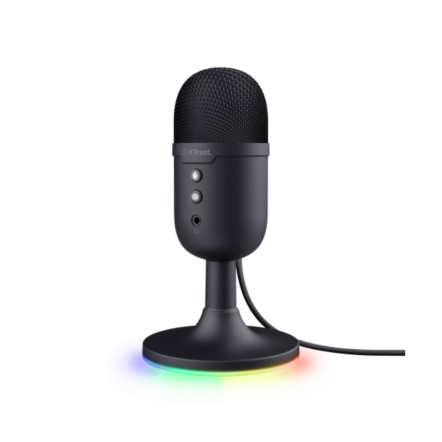 Trust Gaming GXT 234 Yunix · Micrófono Gaming · USB · Negro