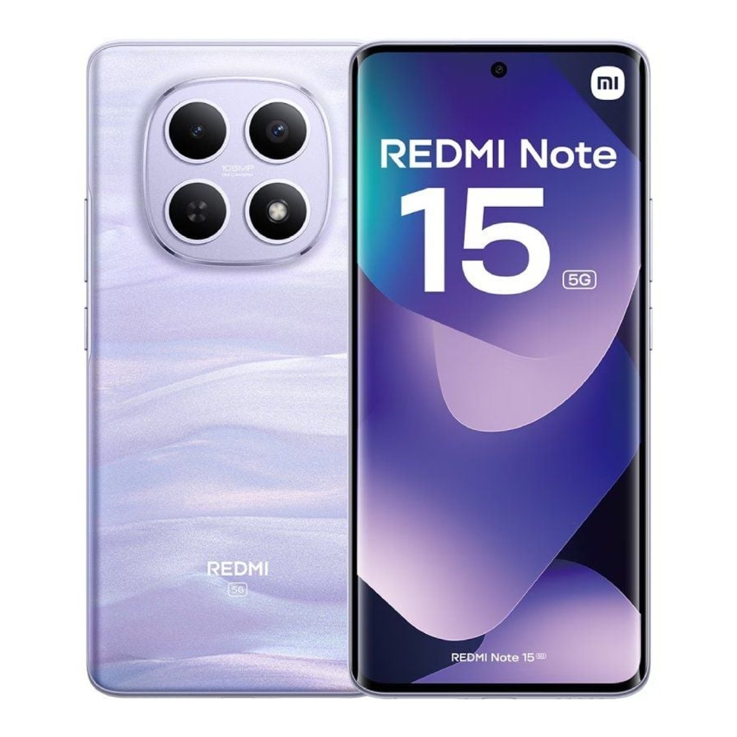 Xiaomi Redmi Note 15 · 6,77" · 12GB RAM · 512GB · 5G · Púrpura