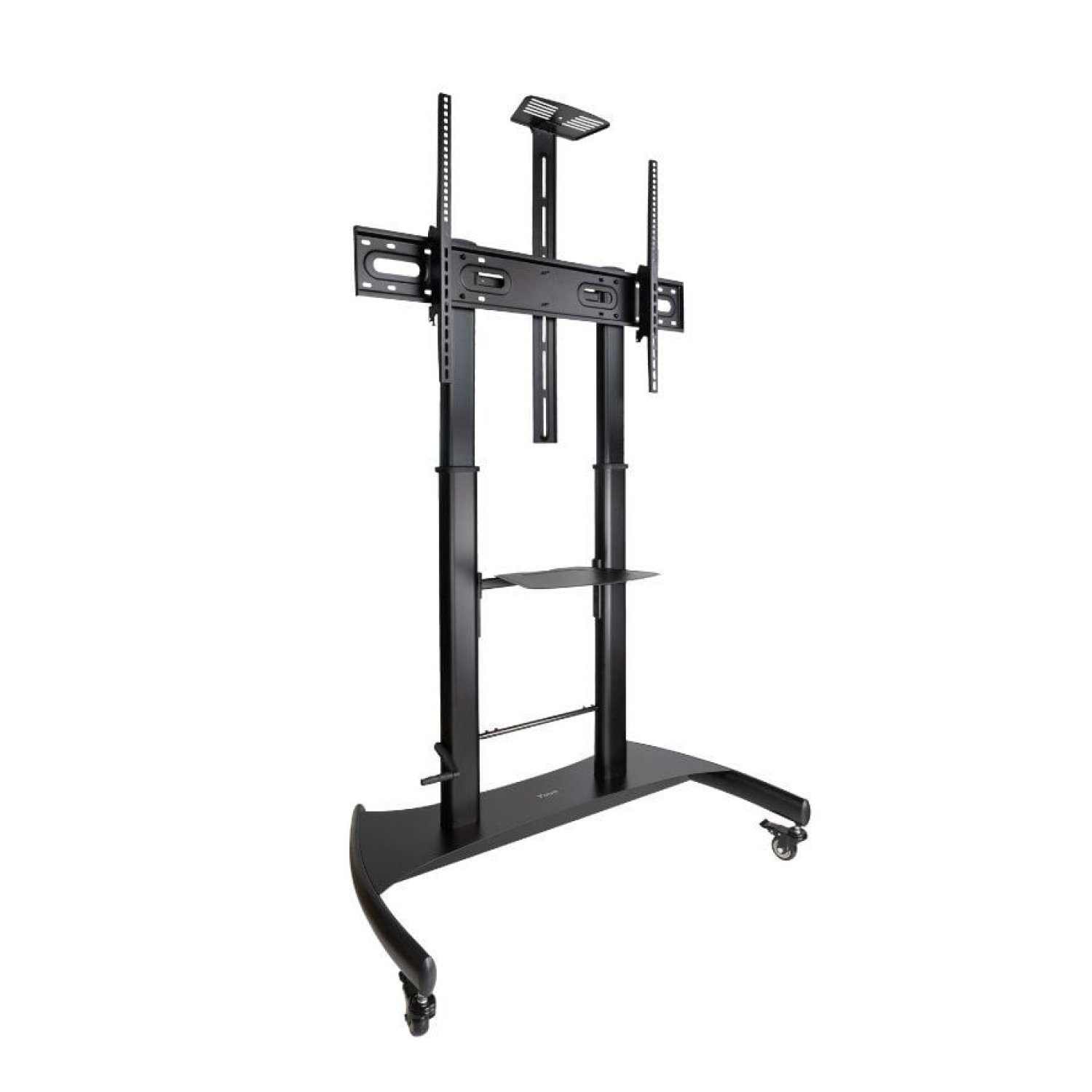 TooQ FS20404HM-B · Soporte de Suelo con Ruedas · 60-100" · Inclinable · Hasta 100kg