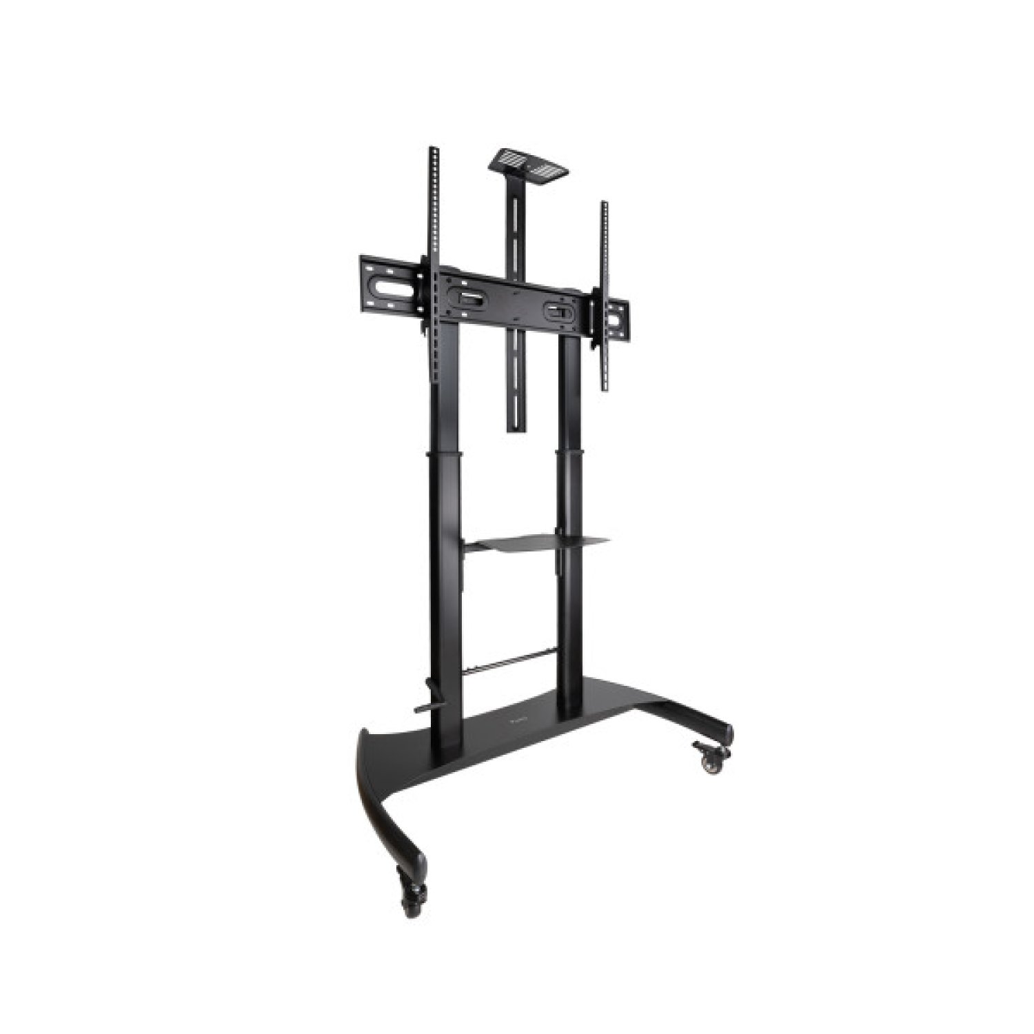 TooQ FS20404HM-B · Soporte de Suelo con Ruedas · 60-100" · Inclinable · Hasta 100kg