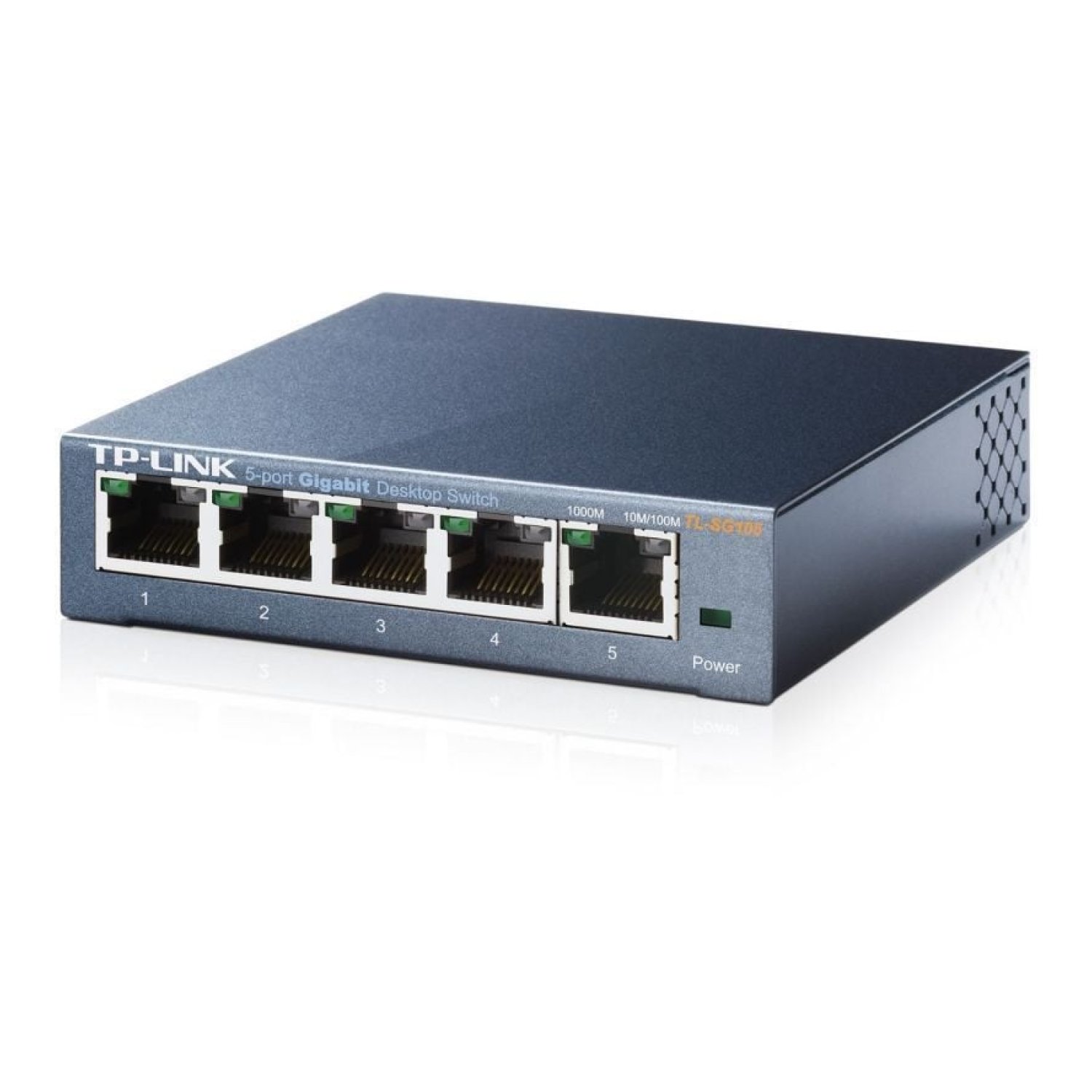 TP-Link TL-SG105 · Switch 5 Puertos · Gigabit 10/100/1000 · RJ-45