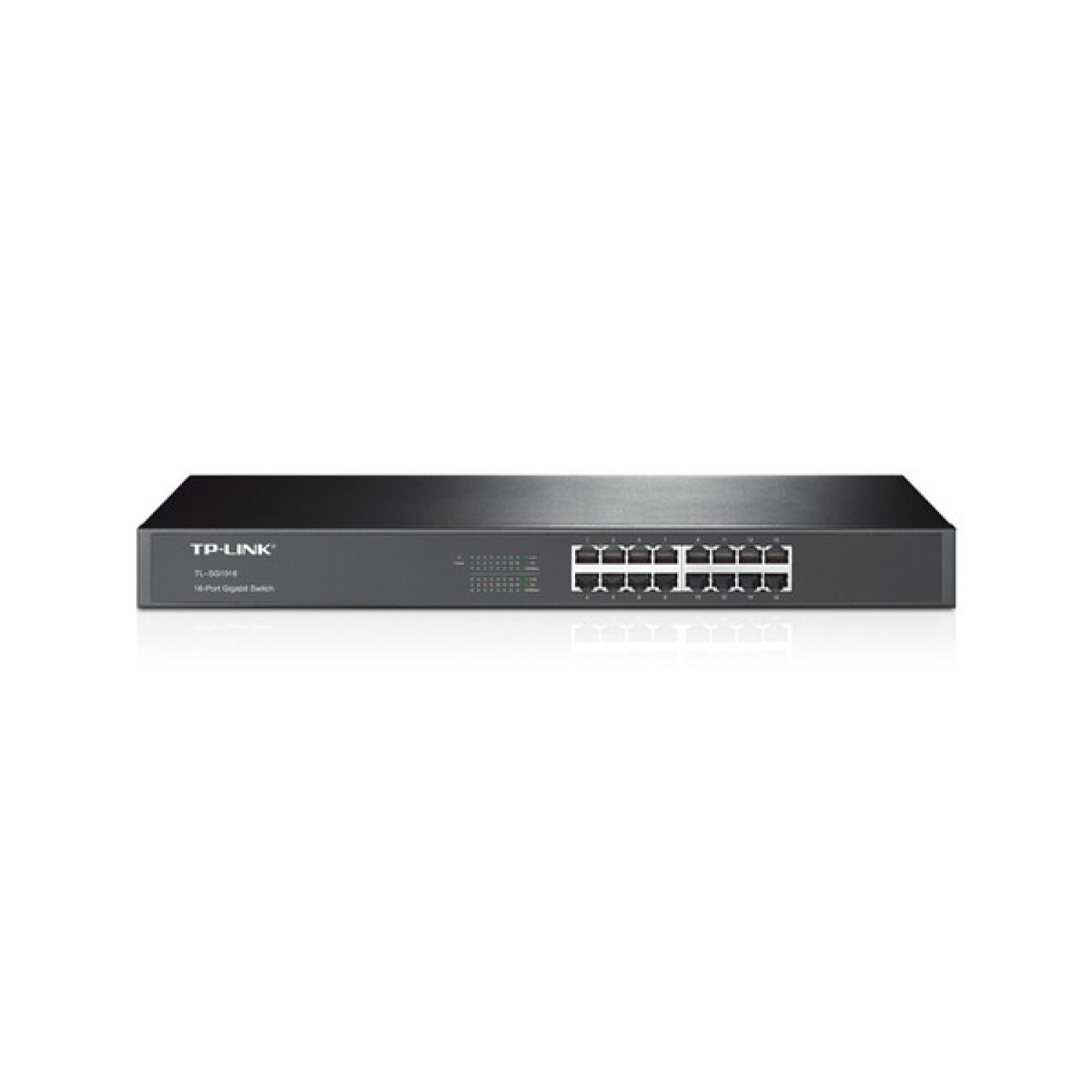 TP-Link TL-SG1016 · Switch 16 Puertos · Gigabit Ethernet · RJ-45