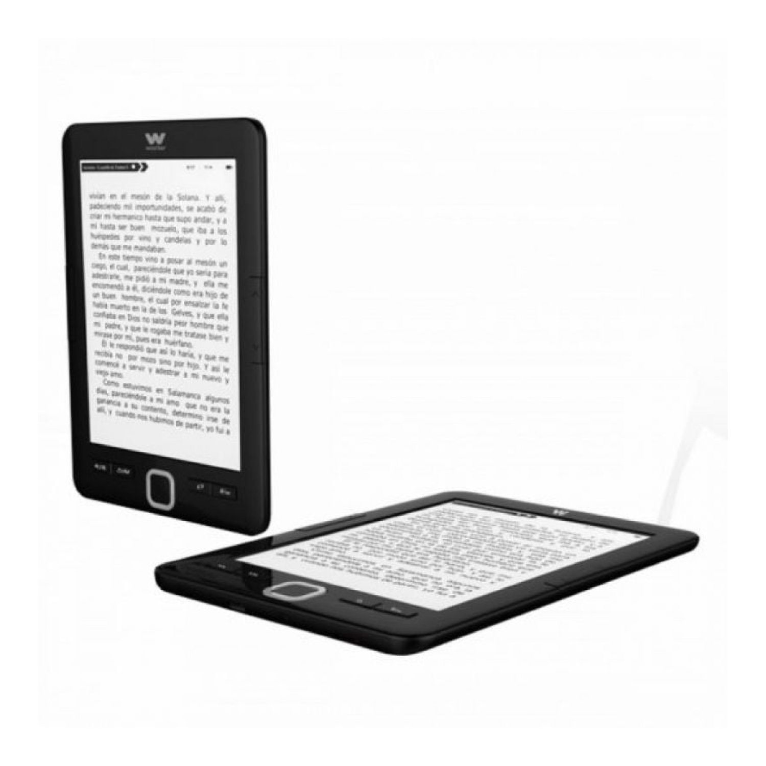 Woxter Scriba 195 · eBook 6" · Tinta Electrónica · Negro