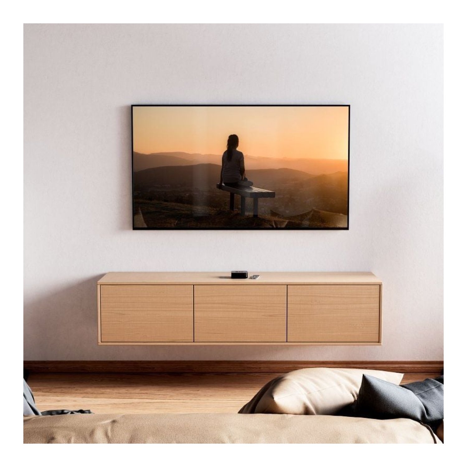 TooQ LP1043F-B · Soporte Pared Fijo · 23-43" · Hasta 45kg