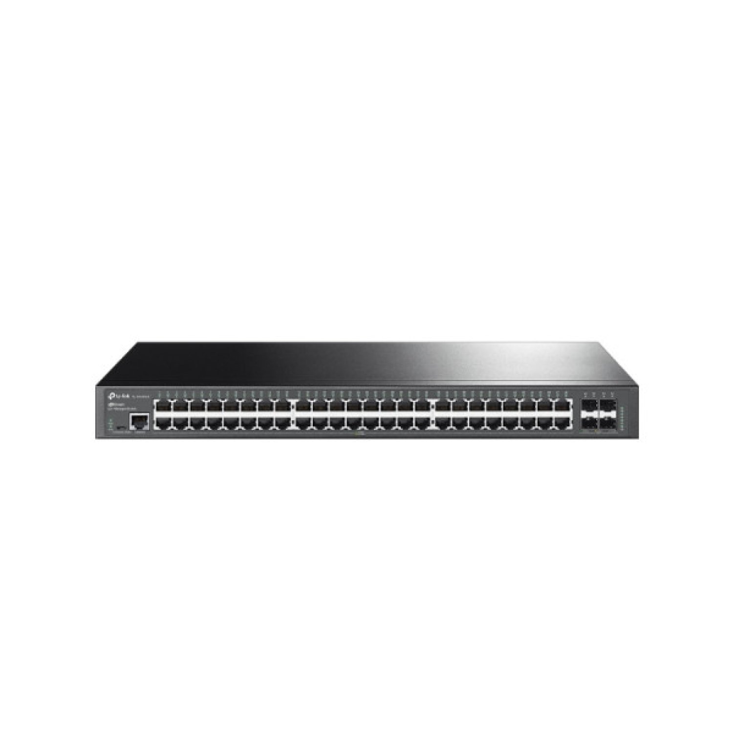 TP-Link Omada JetStream TL-SG3452X · Switch 52 Puertos · 48x Gigabit RJ-45 + 4x SFP+ 10GbE