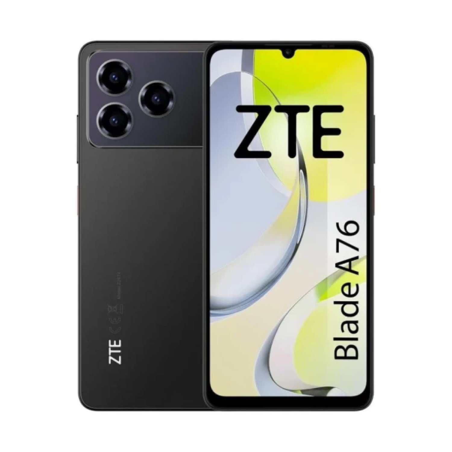 ZTE Blade A76 · 6,75" · 4GB RAM · 128GB Almacenamiento · Negro