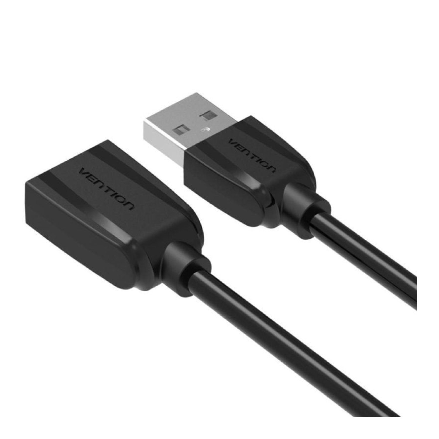 Vention Cable Alargador USB 2.0 · USB Macho-Hembra · 1,5m · Negro