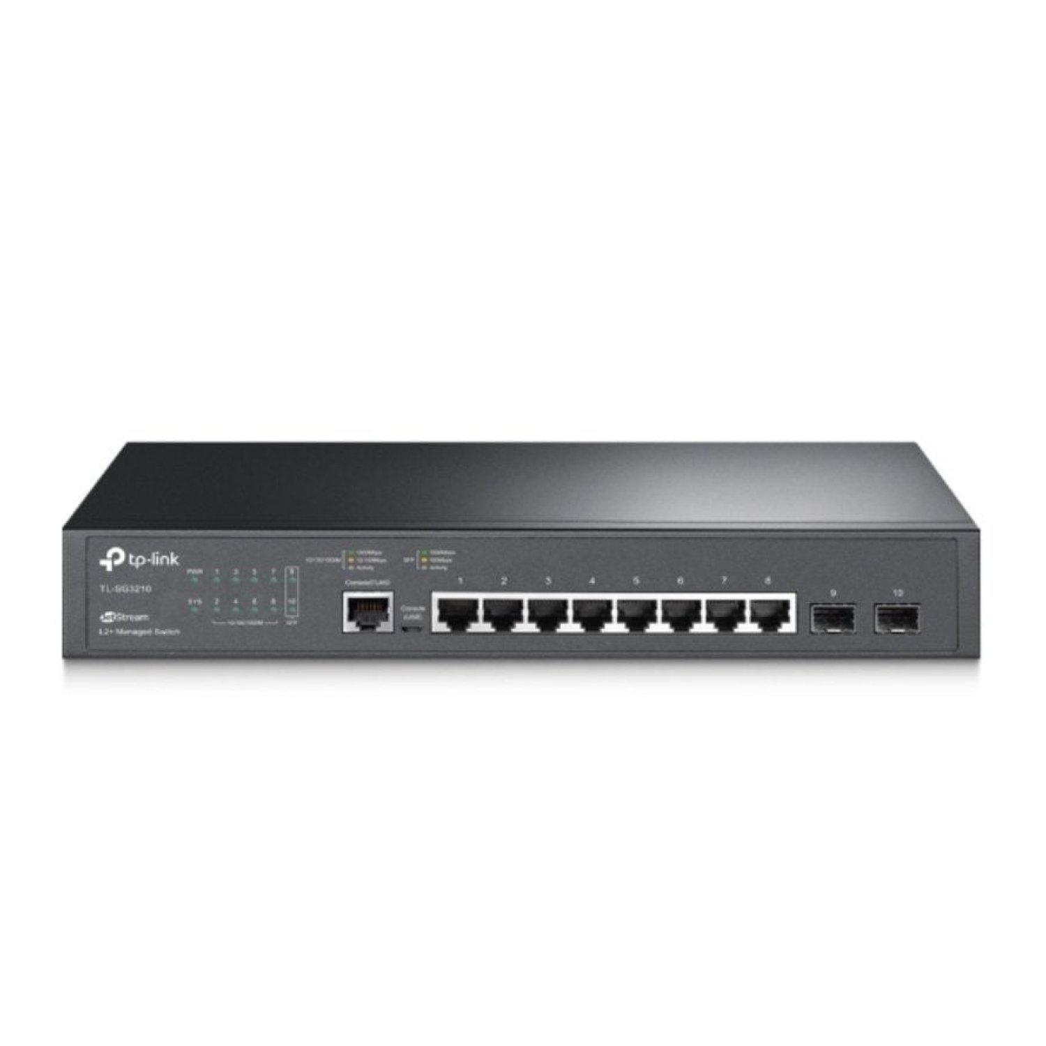 TP-Link Omada TL-SG3210 V3 · Switch Gestionable · 10 Puertos Gigabit · 2 SFP