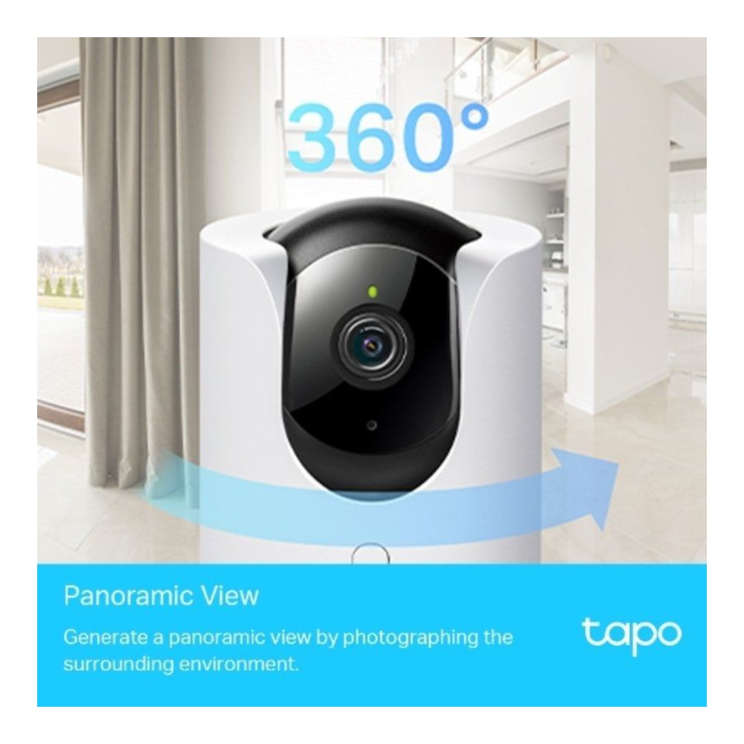 TP-Link Tapo C225 · Cámara Vigilancia Interior · 120º · Visión Nocturna · App Control